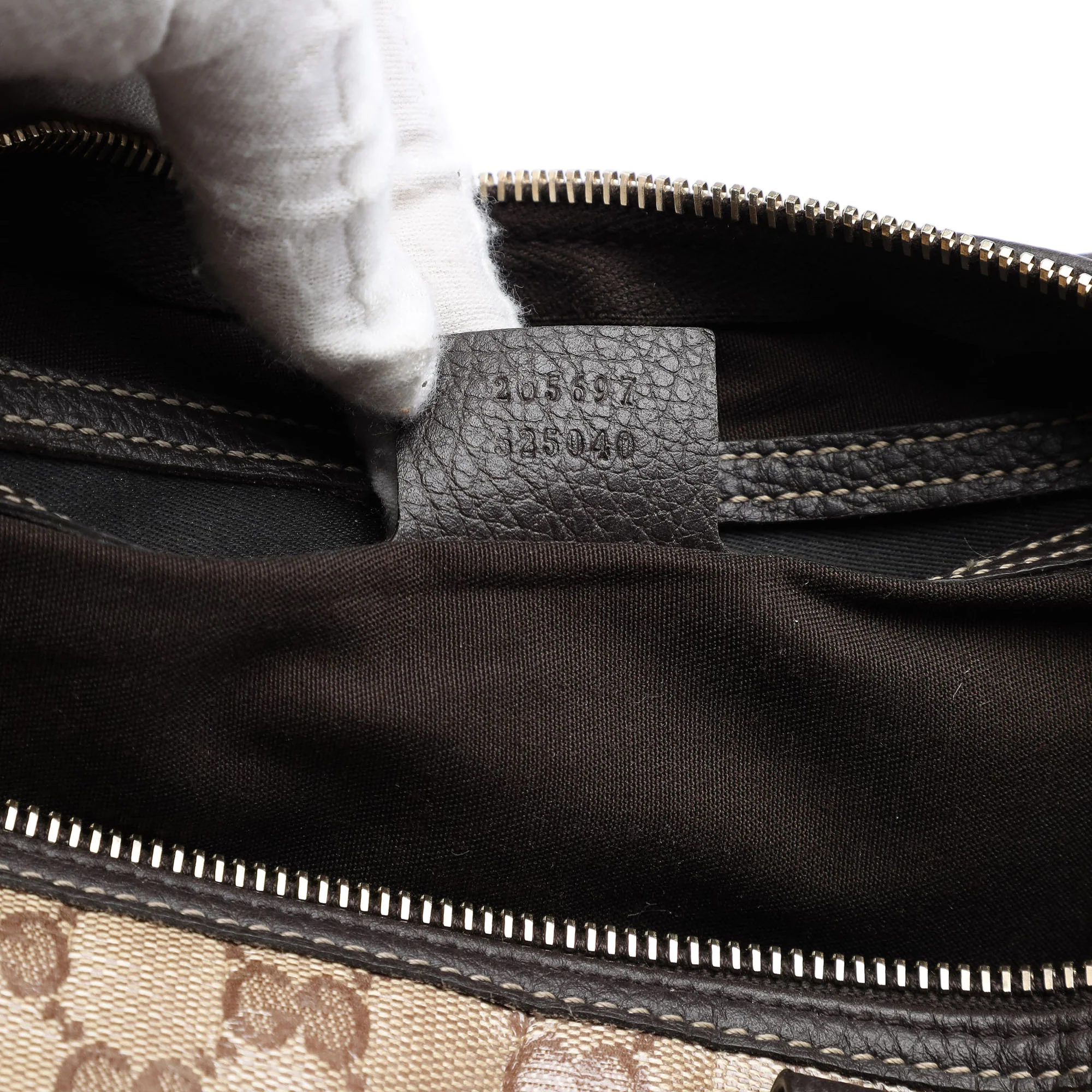 Joy Boston Bag GG Coated Canvas Medium - Image 6