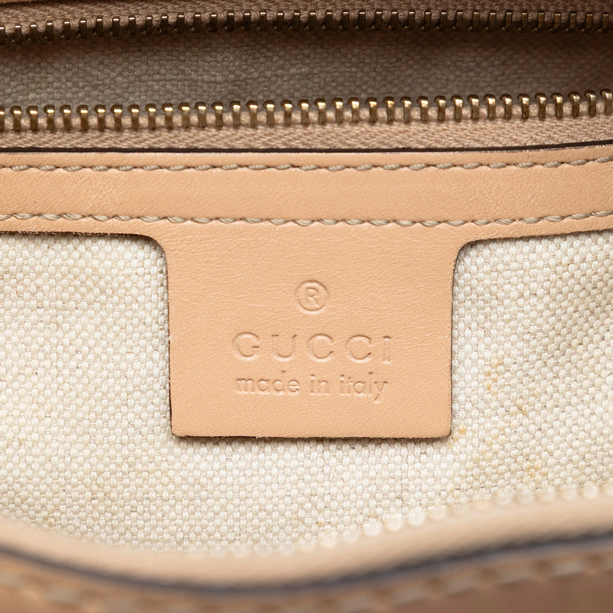 Lovely Heart Interlocking G Crossbody Bag GG Canvas with Leather - Image 5