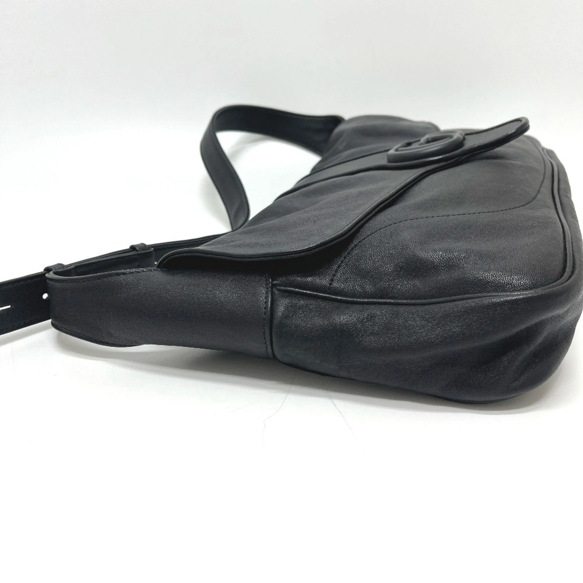 Monochrome Aphrodite Shoulder Bag Leather Small - Image 6
