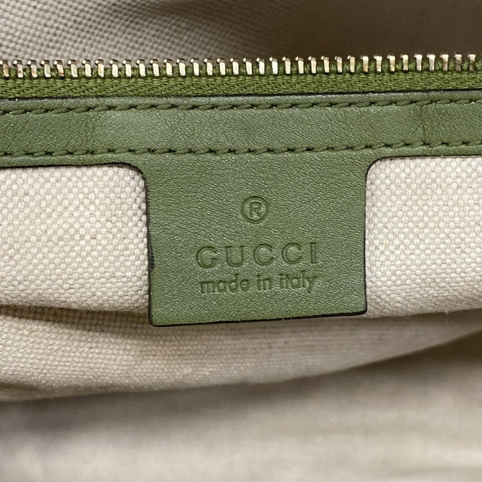 Nice Top Handle Bag GG Coated Canvas Large - Image 5