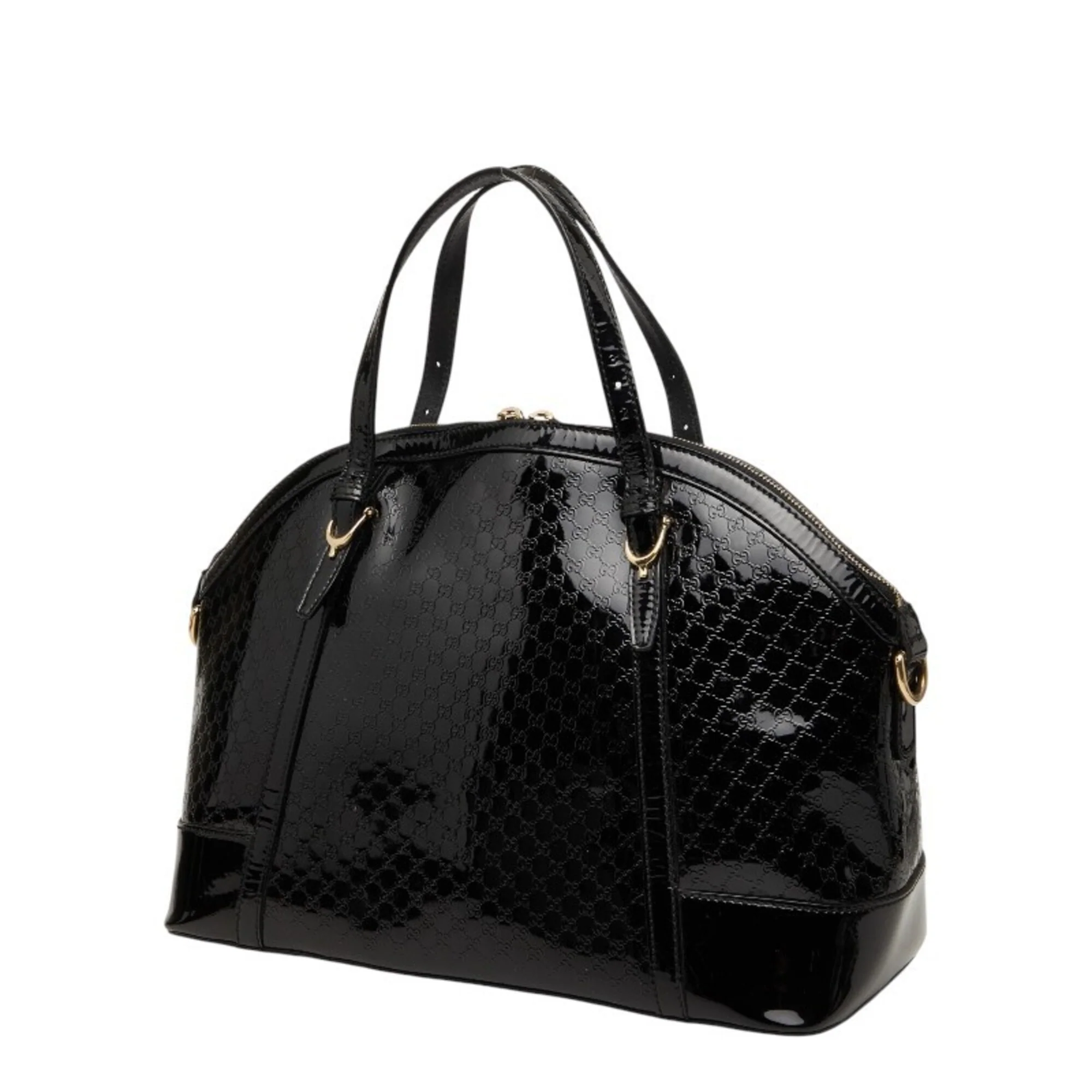 Nice Top Handle Bag Microguccissima Patent Medium - Image 2