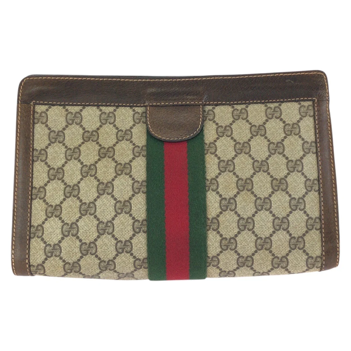 Ophidia Chain Shoulder Bag GG Coated Canvas Medium