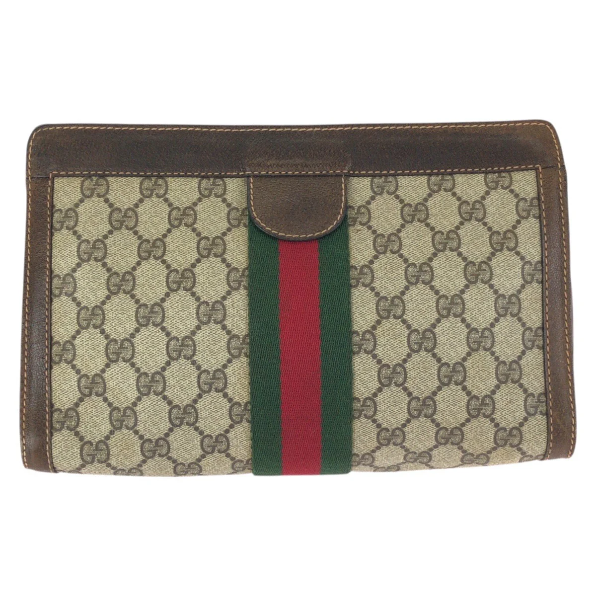 Ophidia Chain Shoulder Bag GG Coated Canvas Medium - Image 2