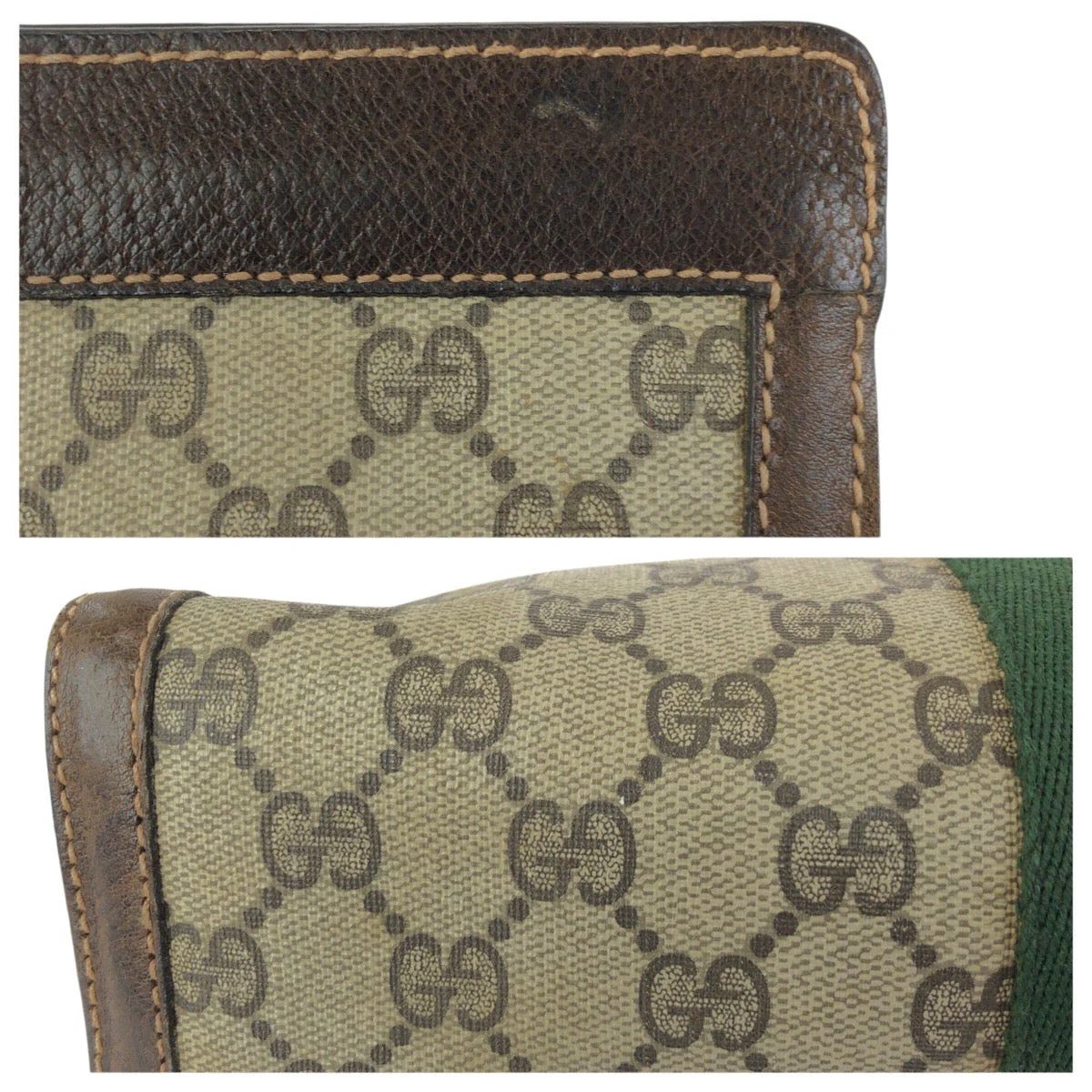 Ophidia Chain Shoulder Bag GG Coated Canvas Medium - Image 6