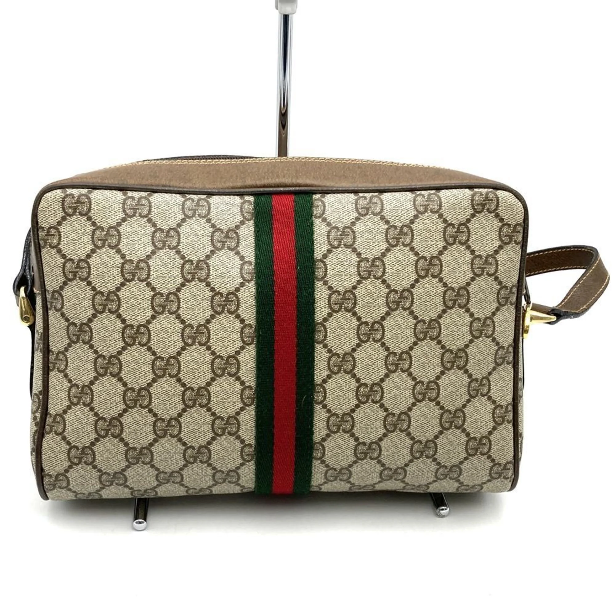 Ophidia Shoulder Bag GG Coated Canvas Small - Image 4