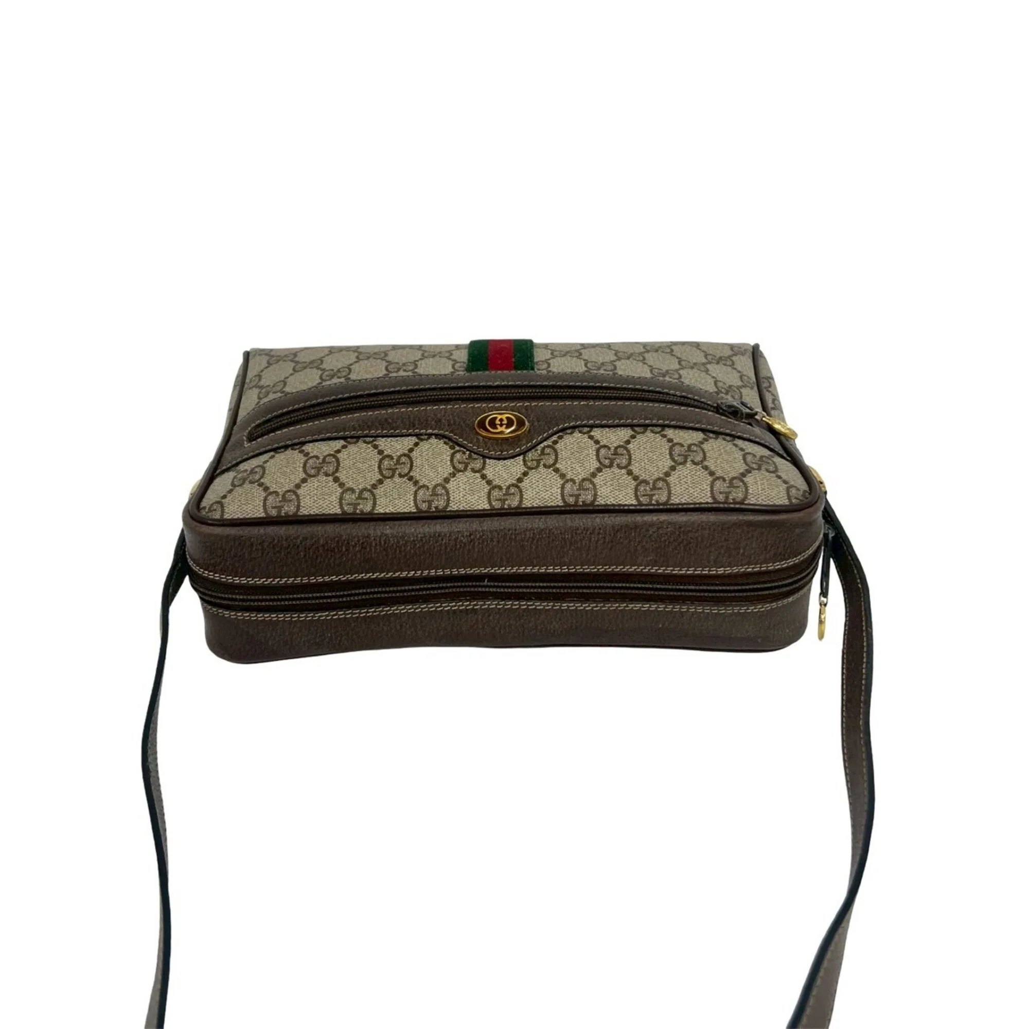 Ophidia Shoulder Bag GG Coated Canvas Small - Image 4