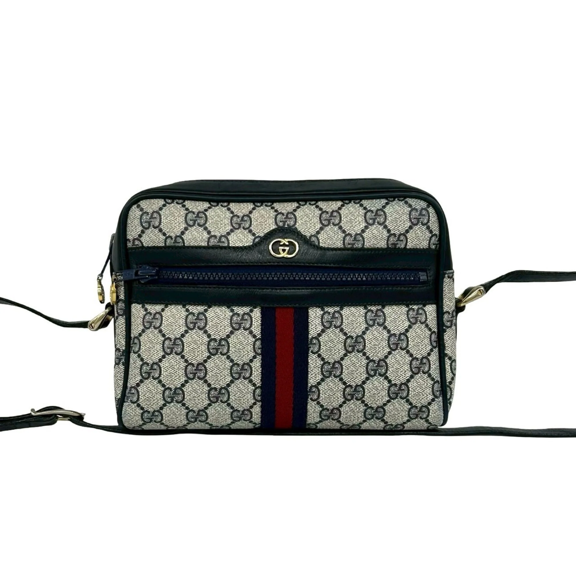 Ophidia Shoulder Bag GG Coated Canvas Small