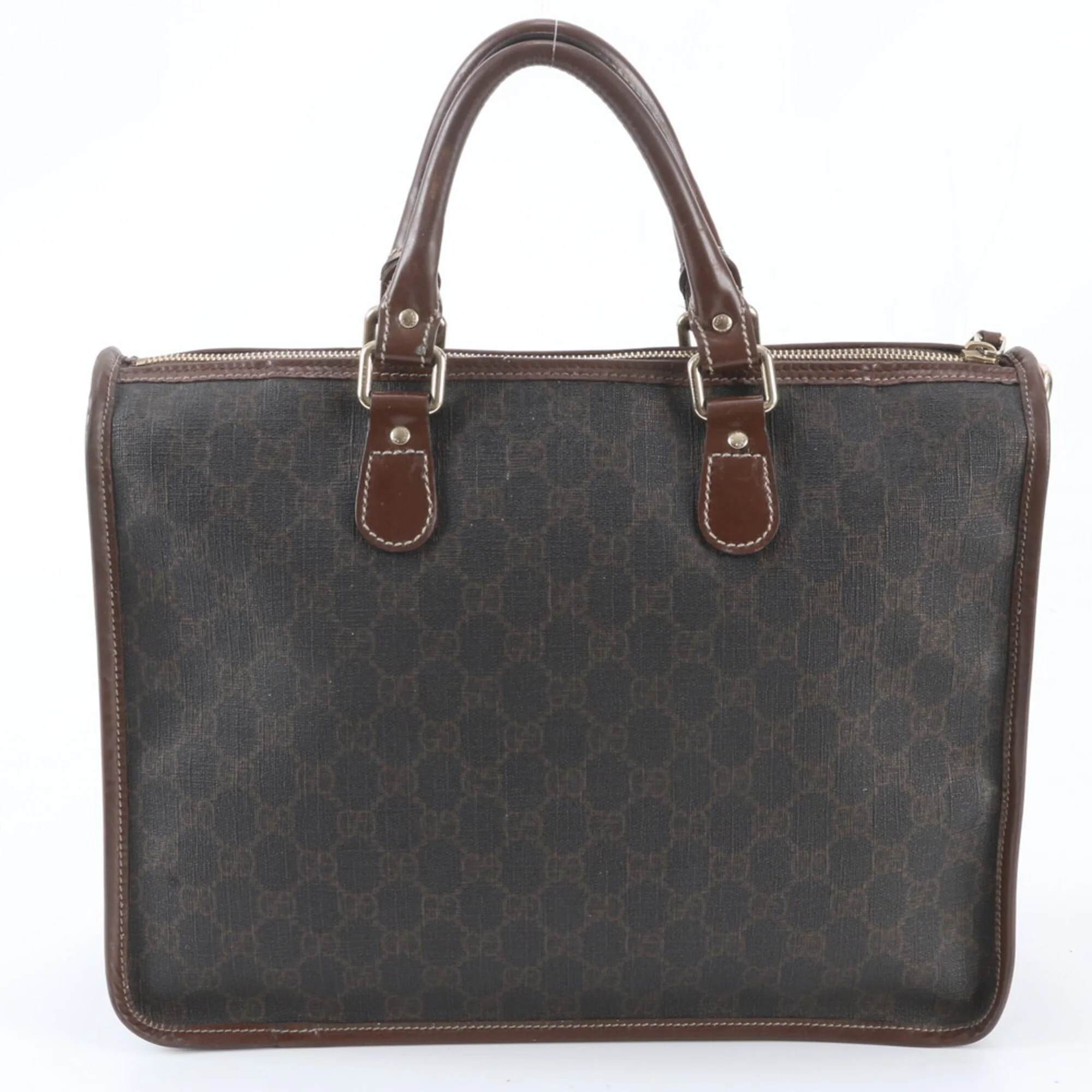 Plus Zip Tote GG Coated Canvas Large - Image 3