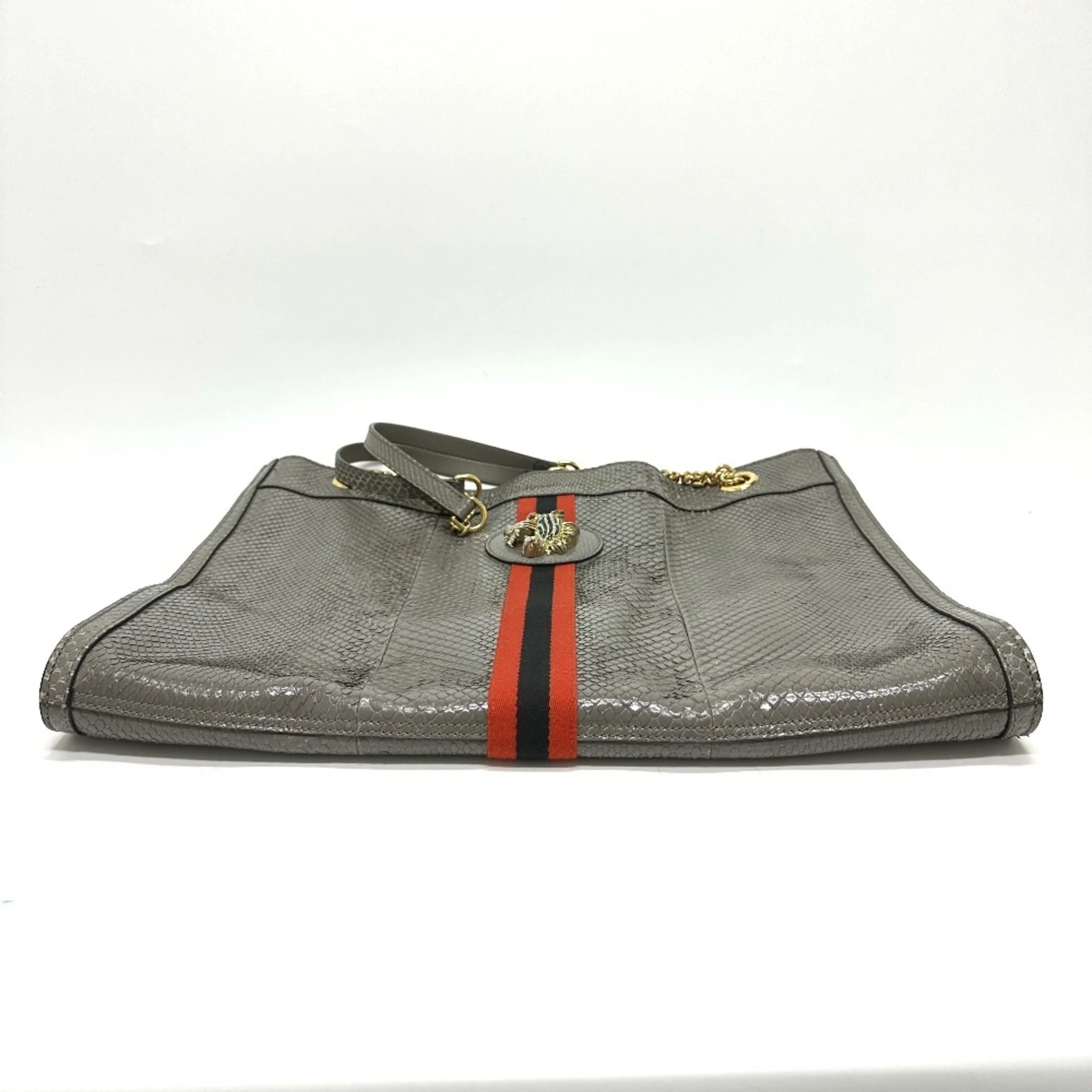 Rajah Chain Tote Snakeskin Large - Image 3