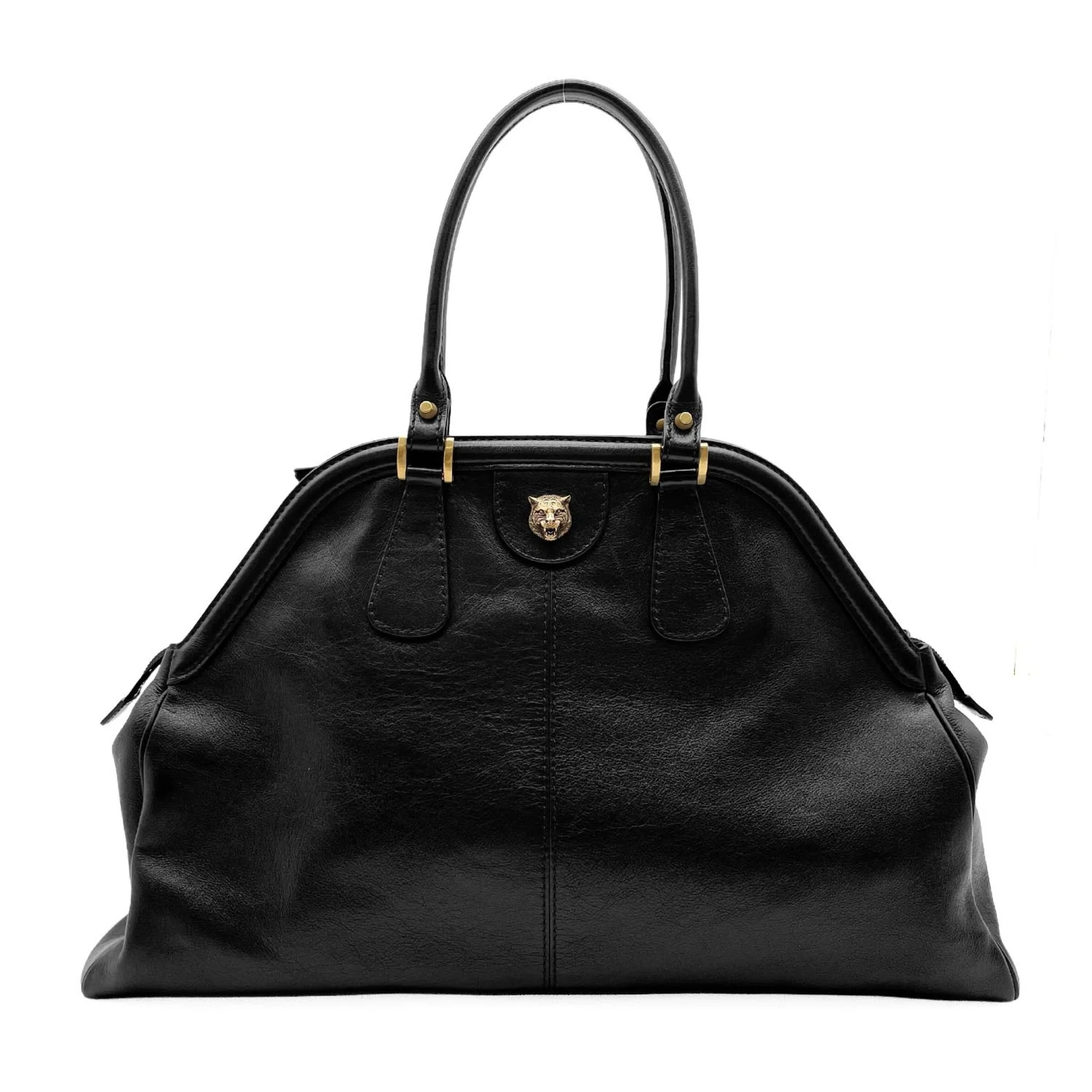 RE(BELLE) Top Handle Bag Leather Large - Image 2