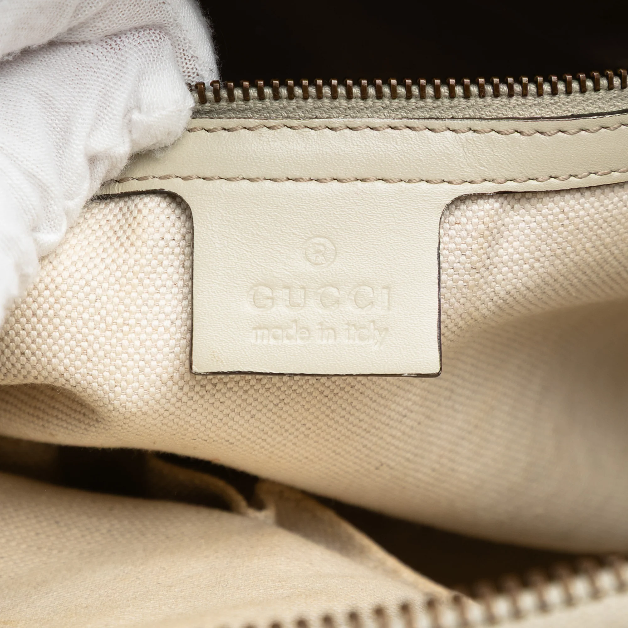 Scarlett Top Handle Bag GG Canvas Medium - Image 5