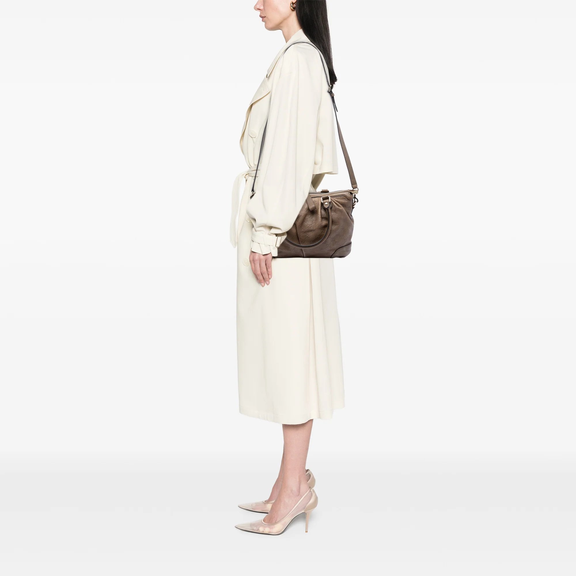Sukey Top Handle Satchel Guccissima Leather Medium - Image 7