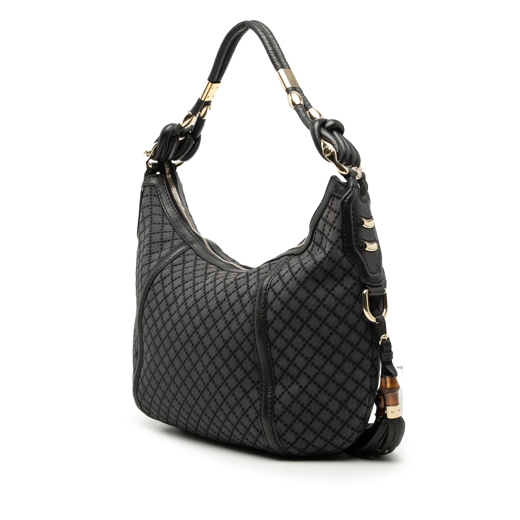 Techno Horsebit Hobo GG Canvas Medium - Image 2