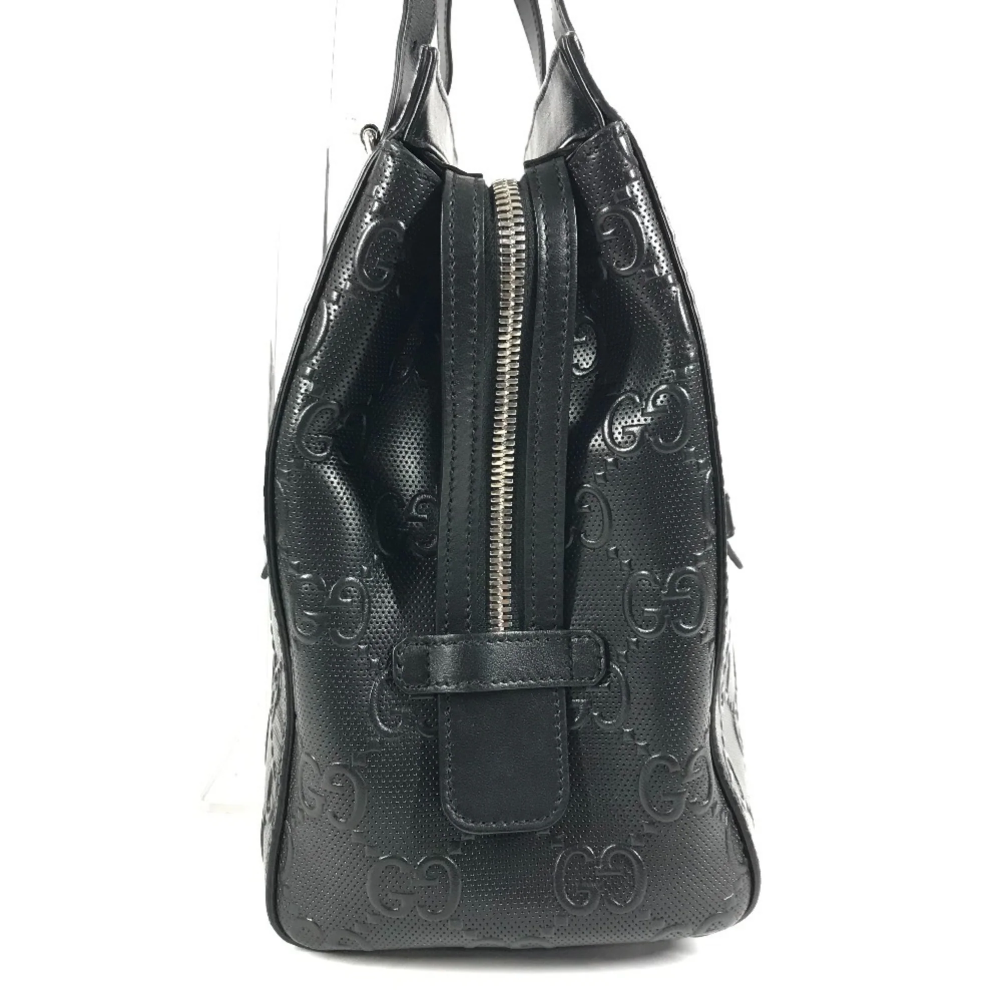 Tote Bag GG Embossed Perforated Leather - Image 3