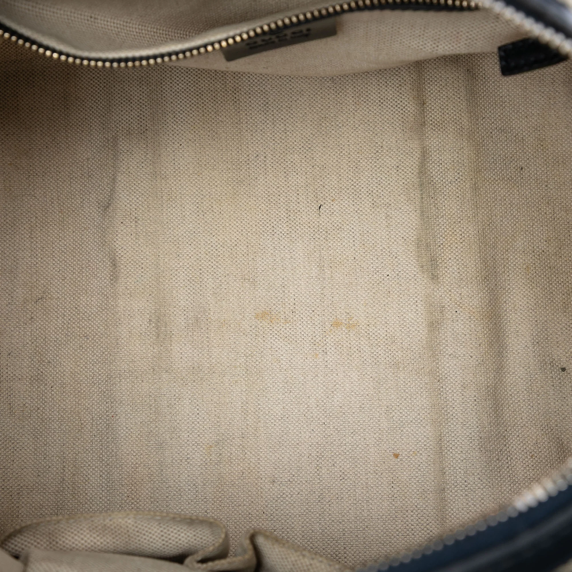 Vintage Web Boston Bag GG Canvas Medium - Image 4