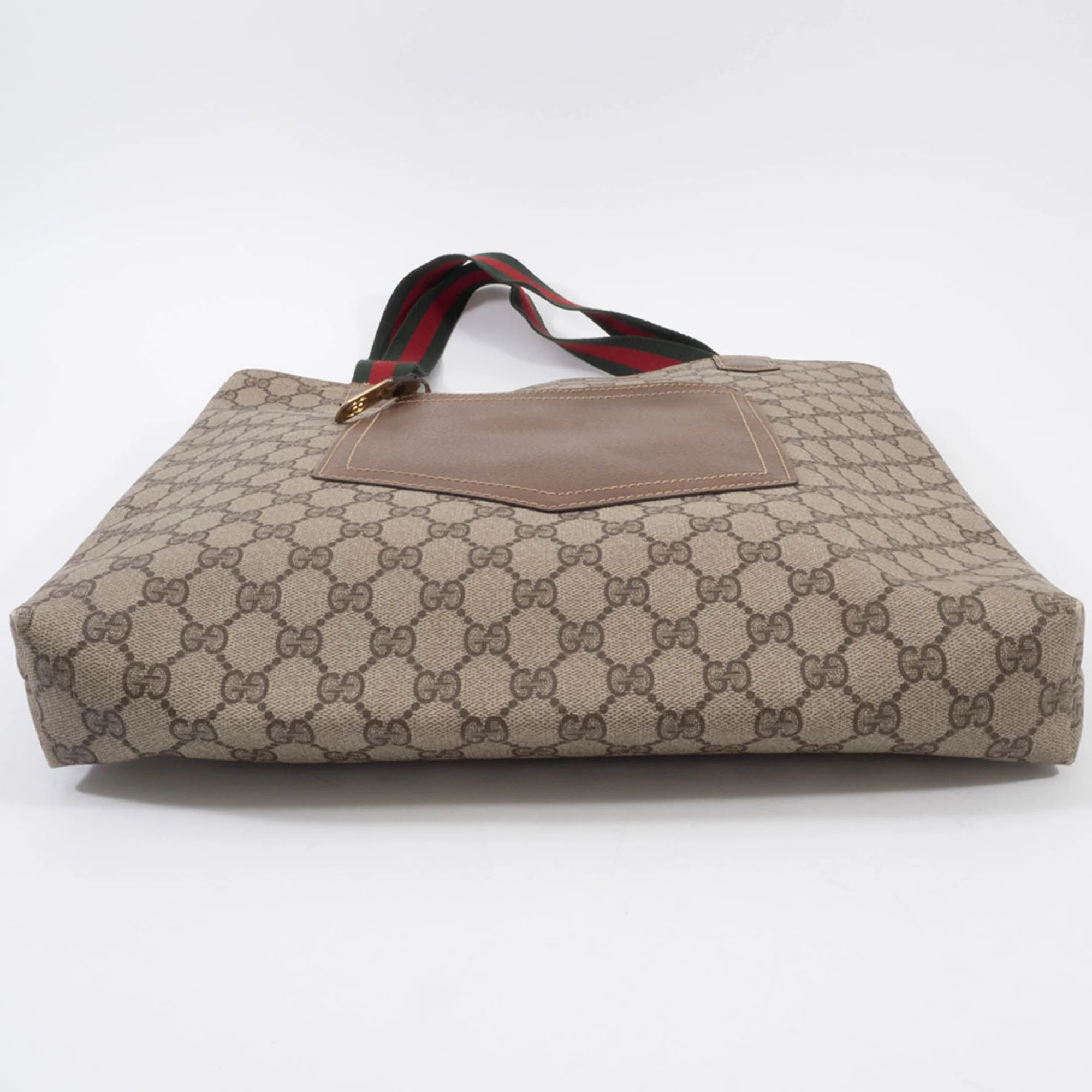 Vintage Web Strap Tote GG Coated Canvas Medium - Image 6
