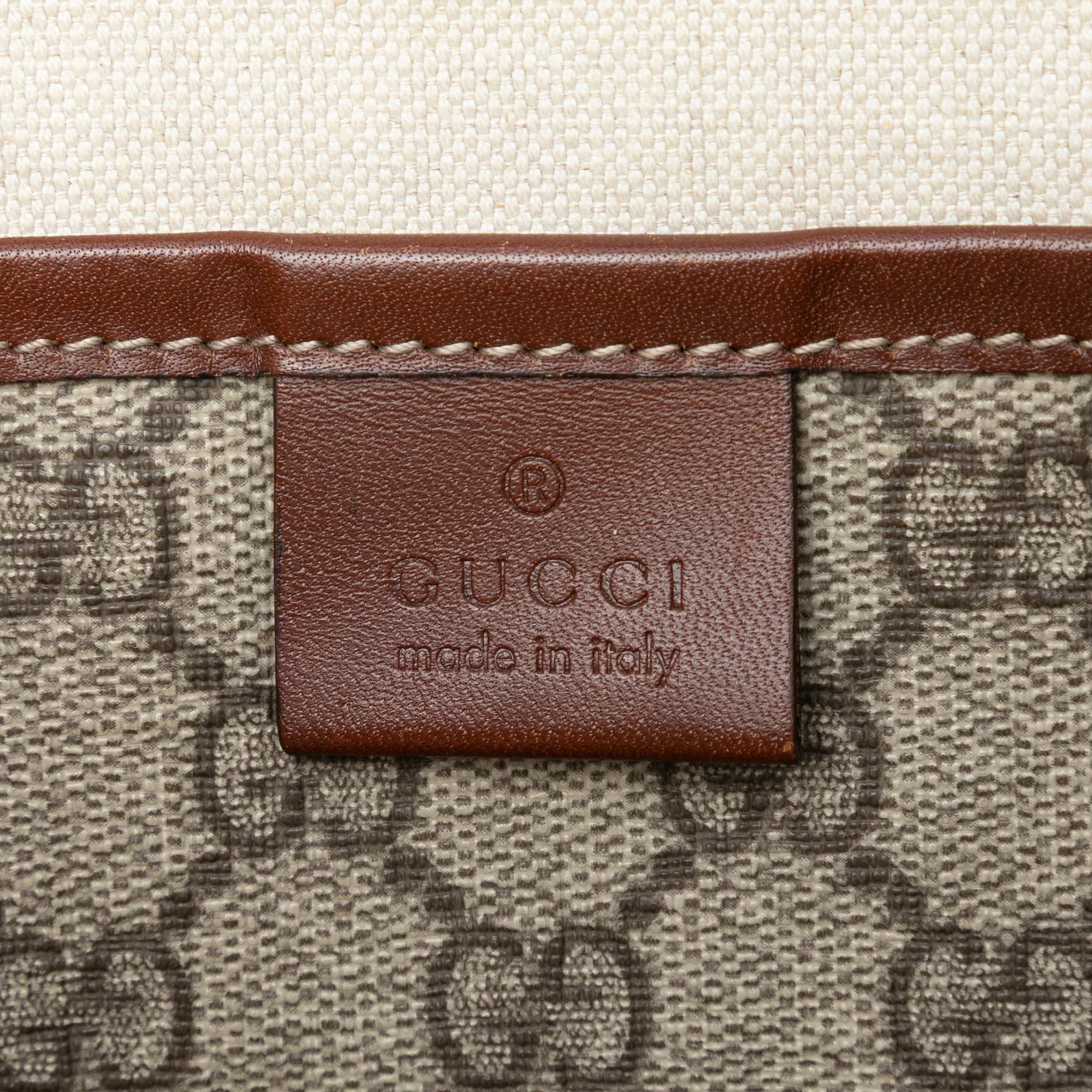 Web Loop Messenger GG Coated Canvas Large - Image 5