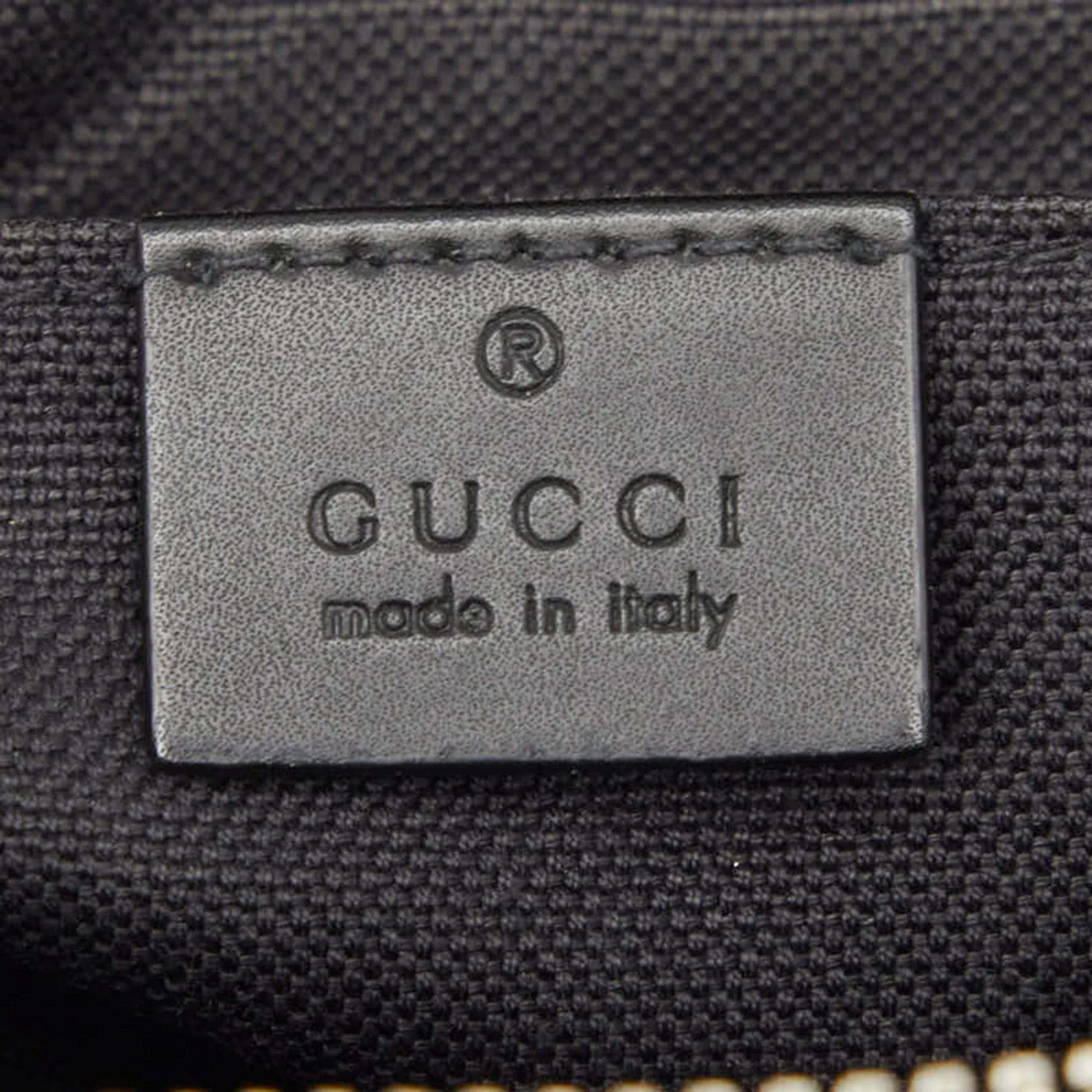Web Strap Front Zip Messenger Bag GG Coated Canvas Small - Image 9