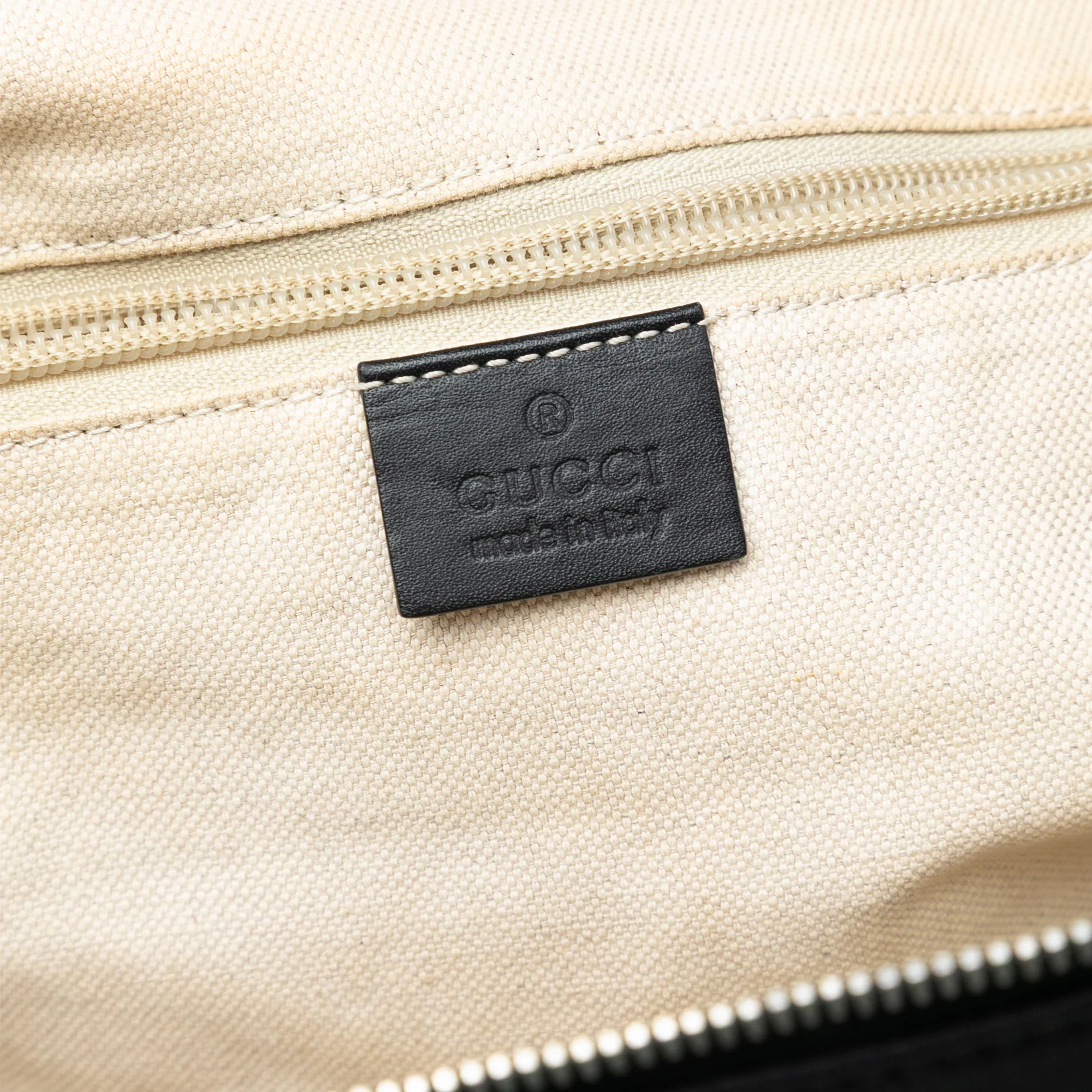 Zip Messenger Bag Guccissima Leather Large - Image 5