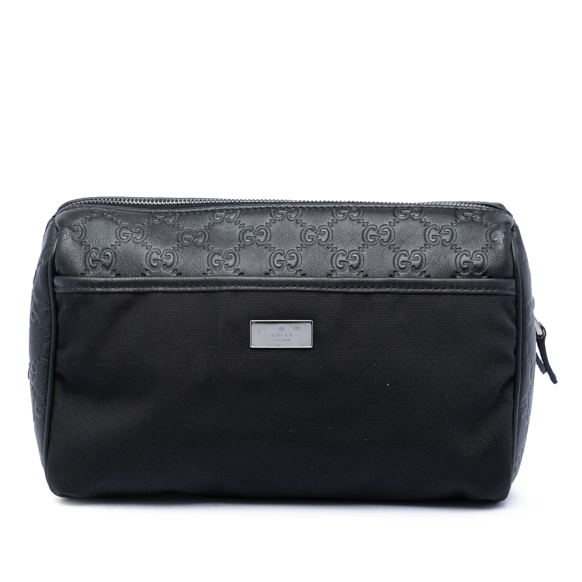 Zip Messenger Bag Guccissima Leather Medium