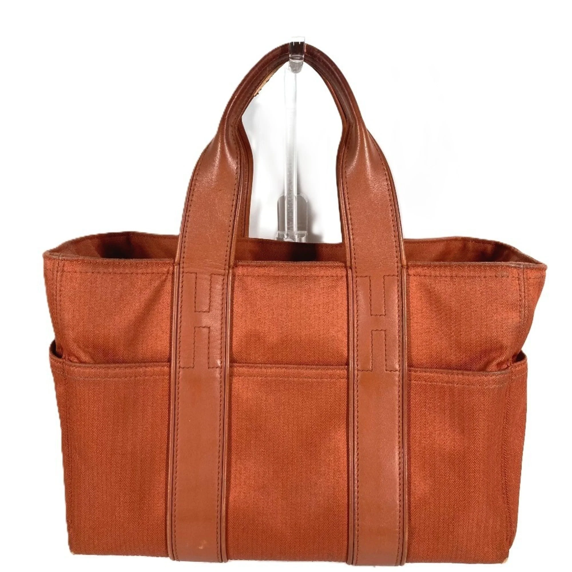 Acapulco Tote Toile and Leather PM