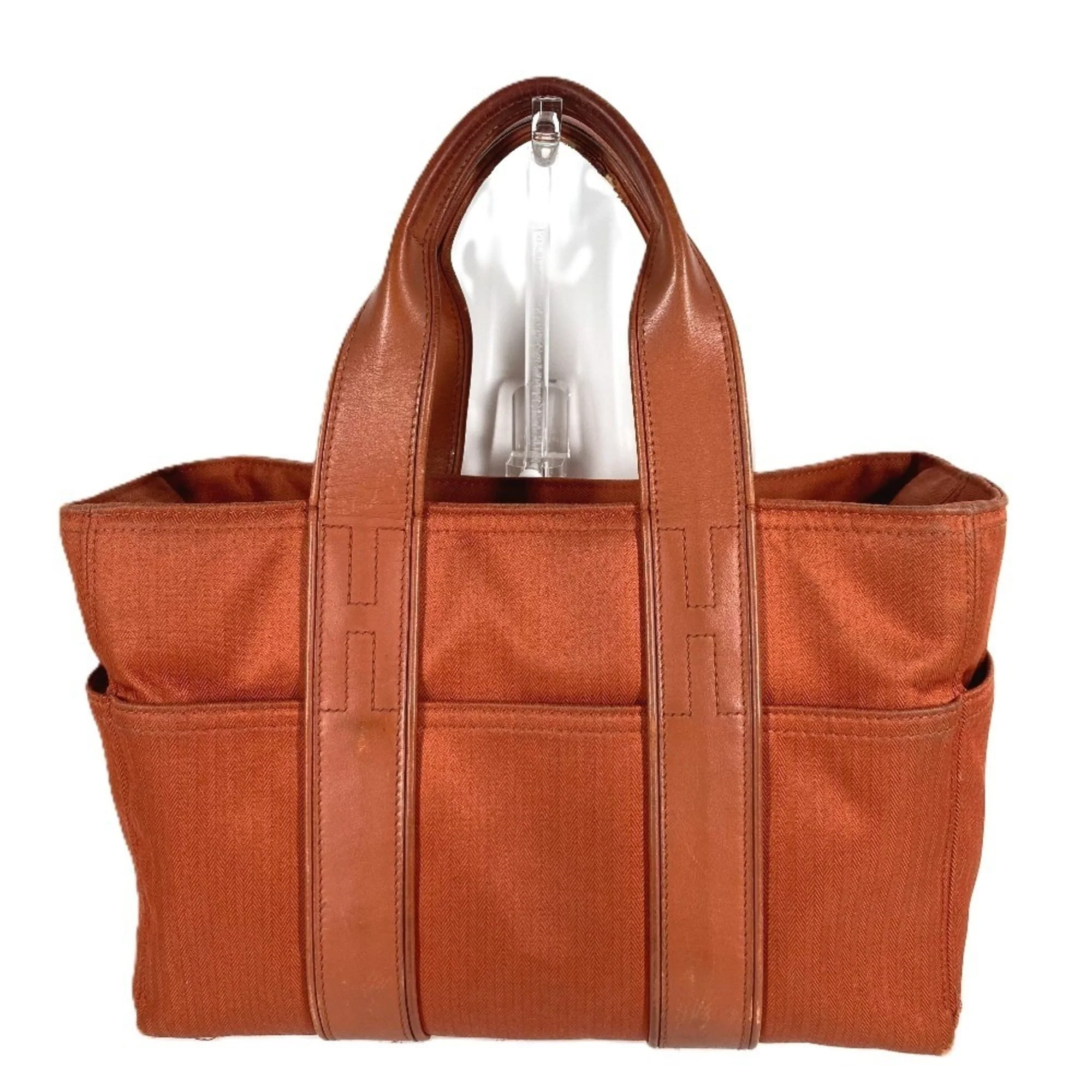 Acapulco Tote Toile and Leather PM - Image 2