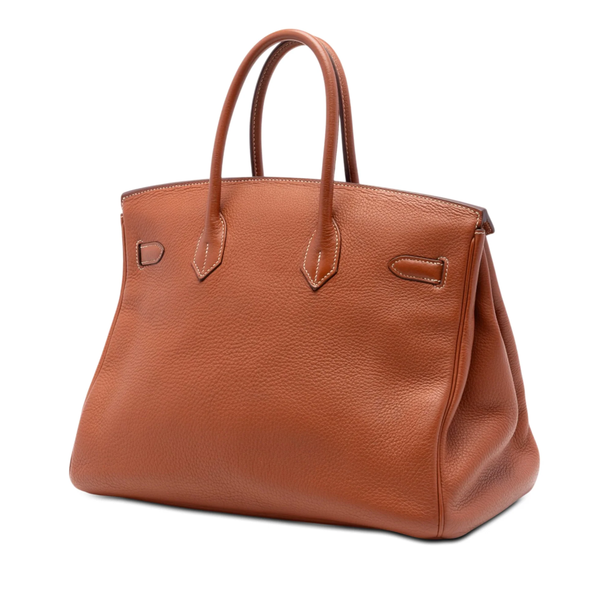 Birkin Handbag Brown Togo with Gold Hardware 35 - Image 2