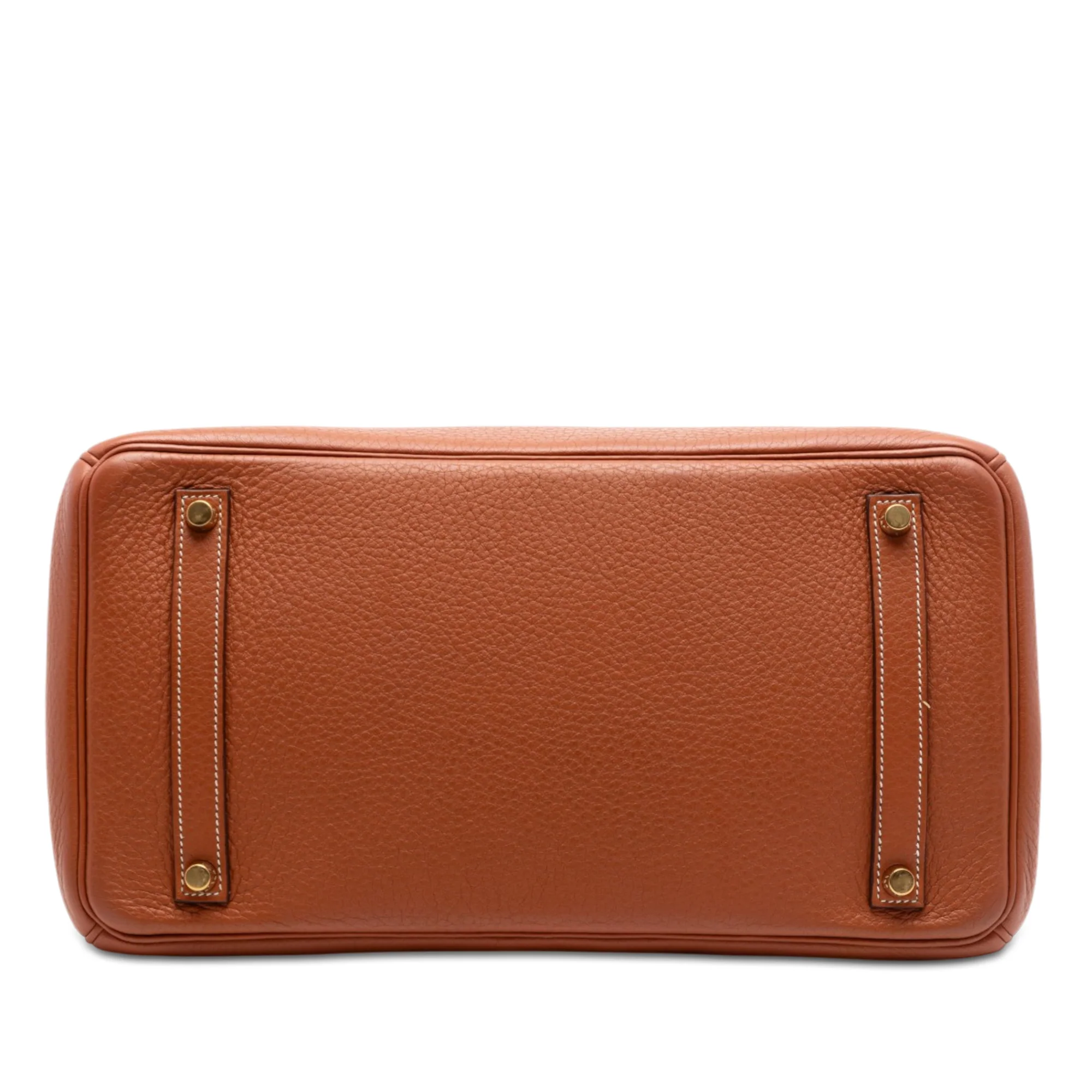 Birkin Handbag Brown Togo with Gold Hardware 35 - Image 3