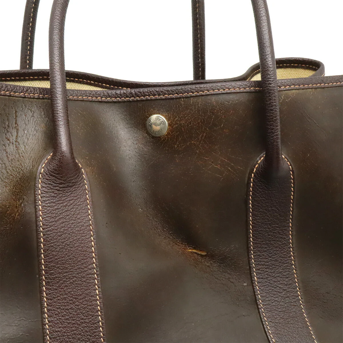 Garden Party Tote Leather 36 - Image 7