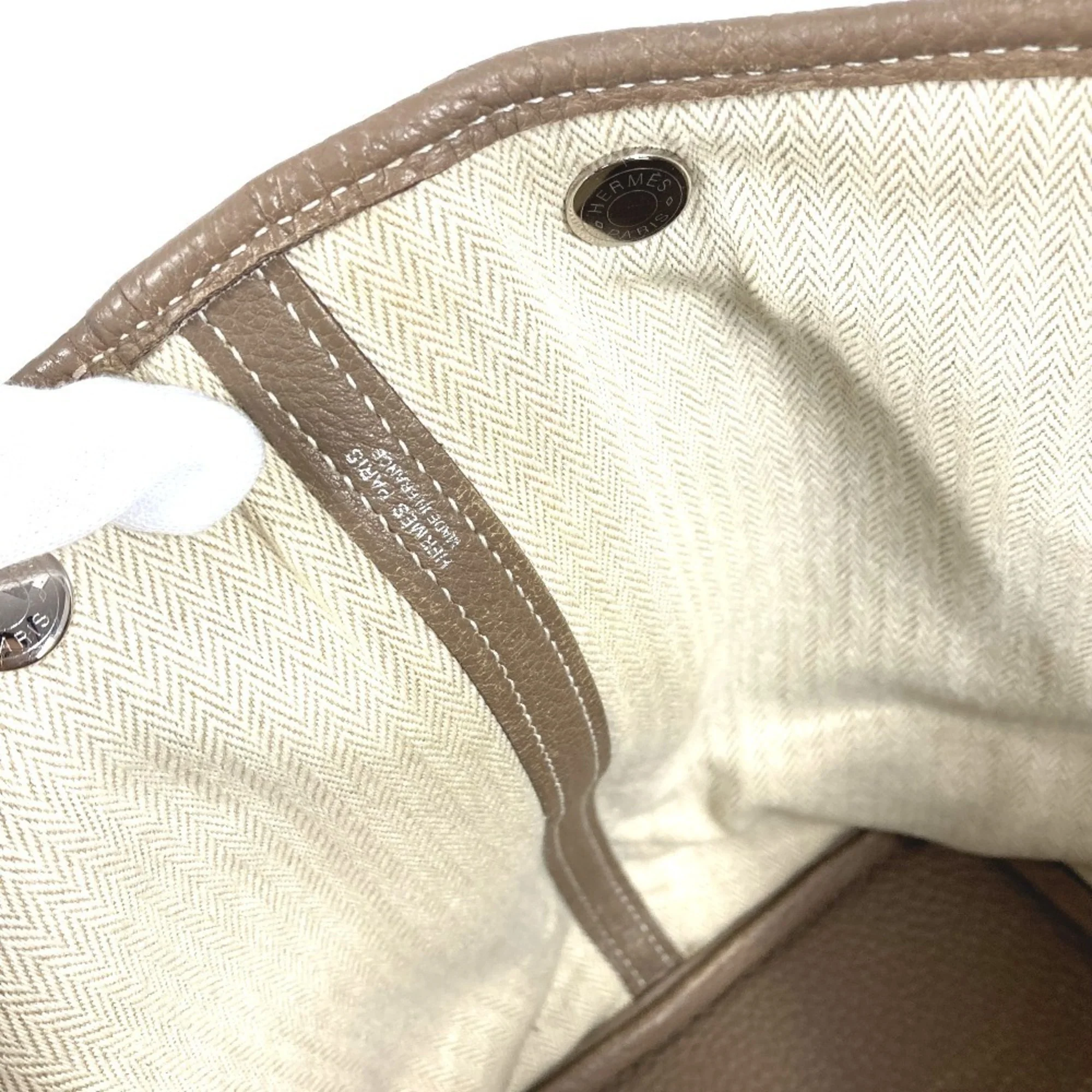 Garden Party Tote Leather 36 - Image 5