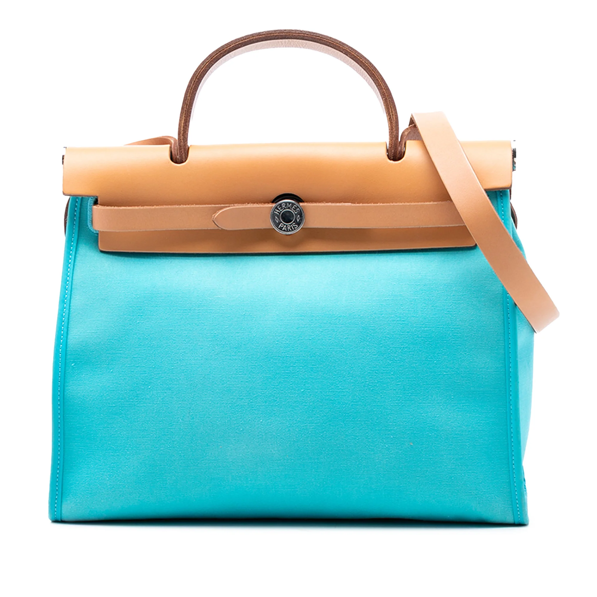 Herbag Zip Leather and Toile 31