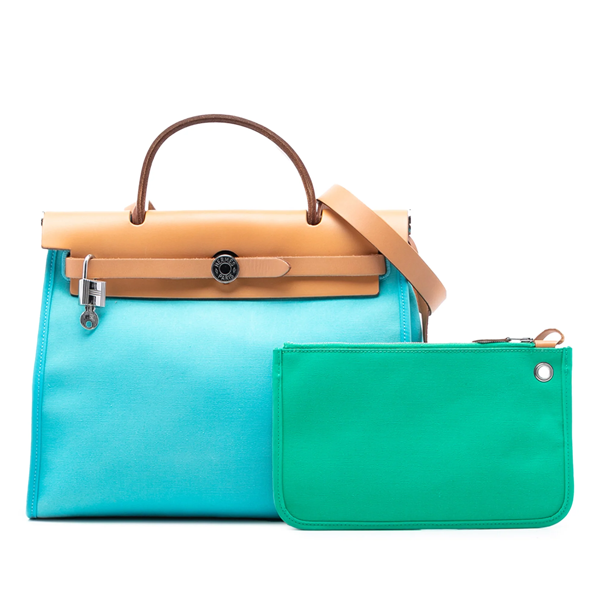 Herbag Zip Leather and Toile 31 - Image 8