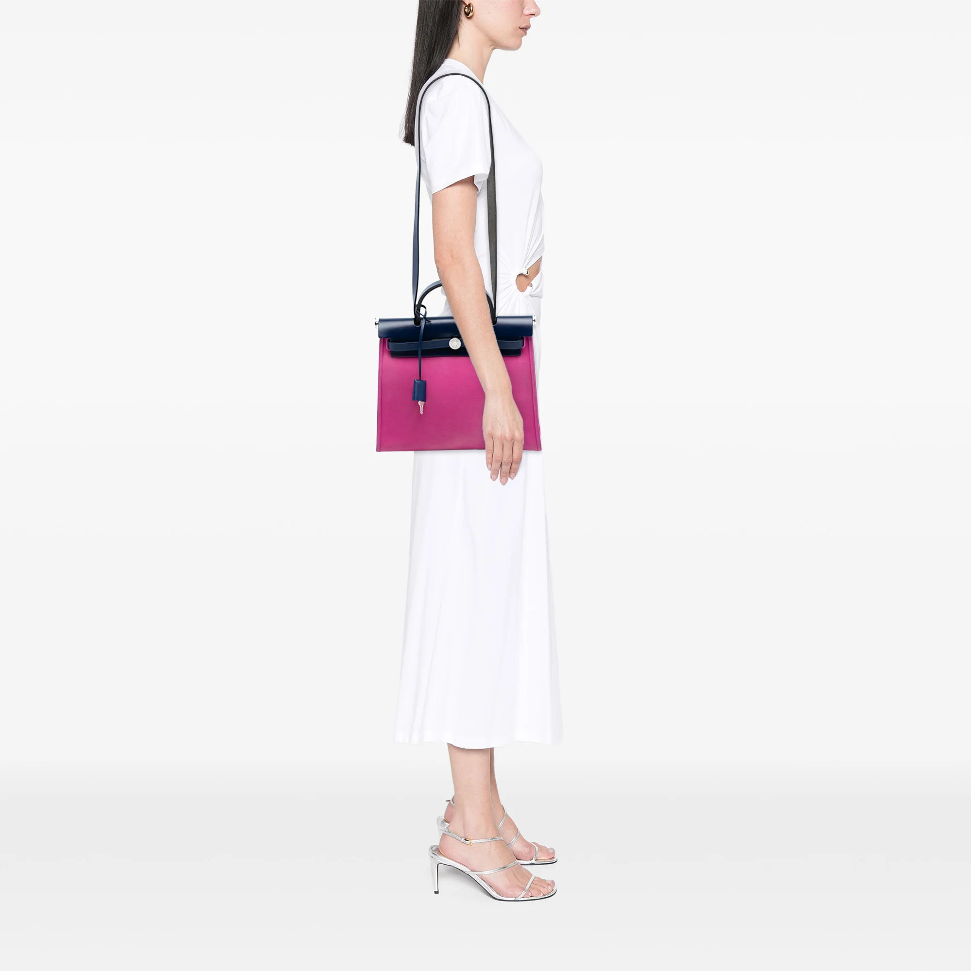 Herbag Zip Leather and Toile 31 - Image 7