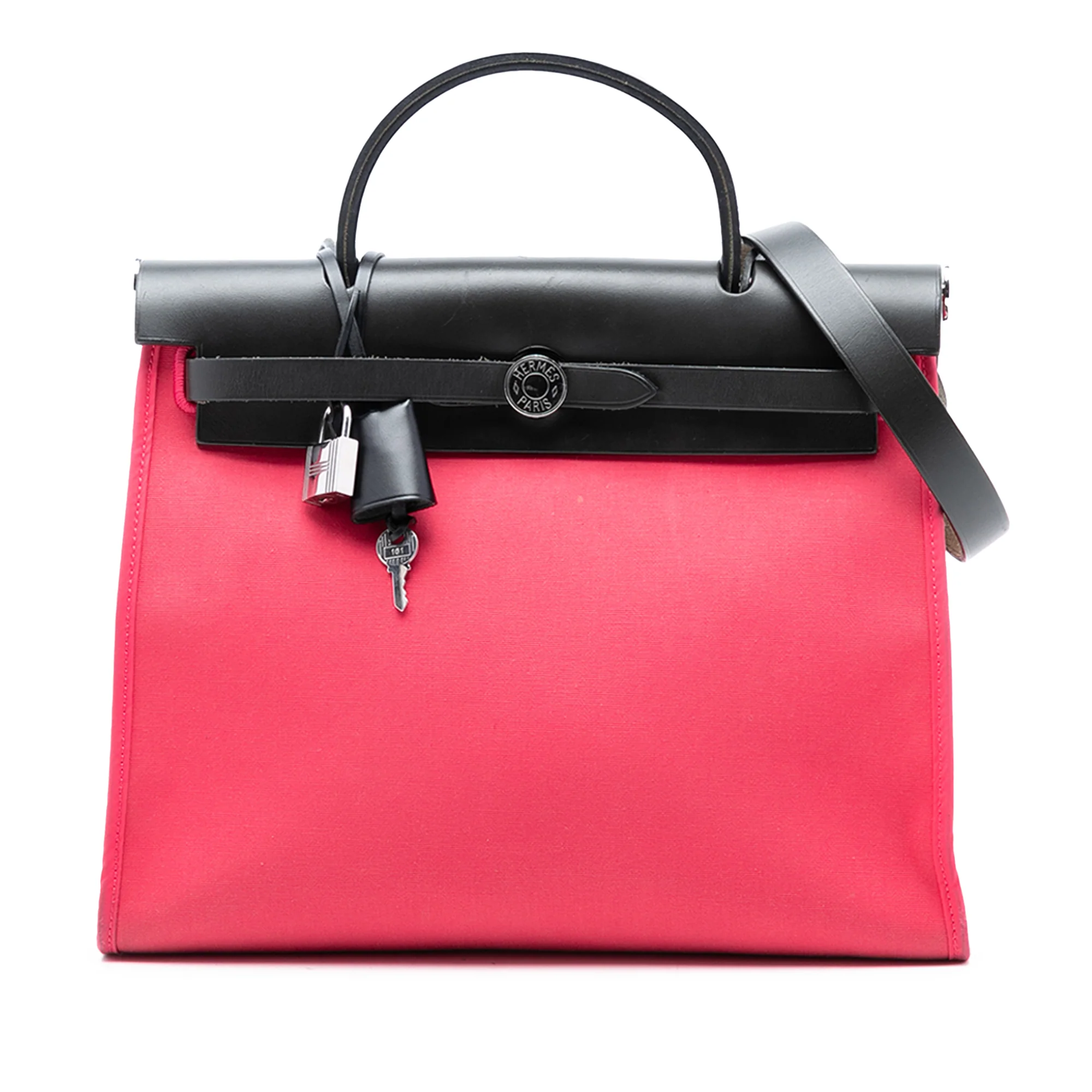 Herbag Zip Leather and Toile 31