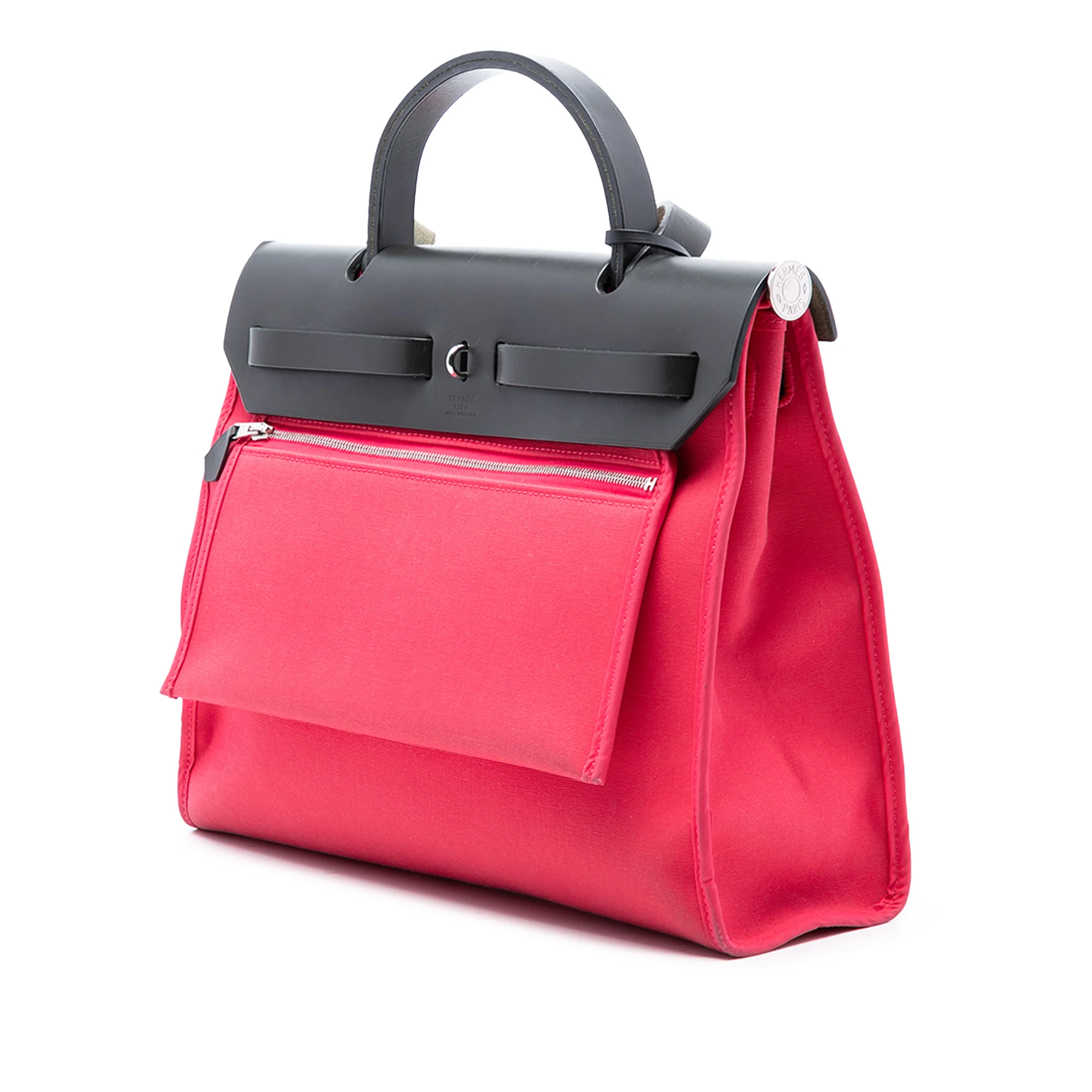 Herbag Zip Leather and Toile 31 - Image 2