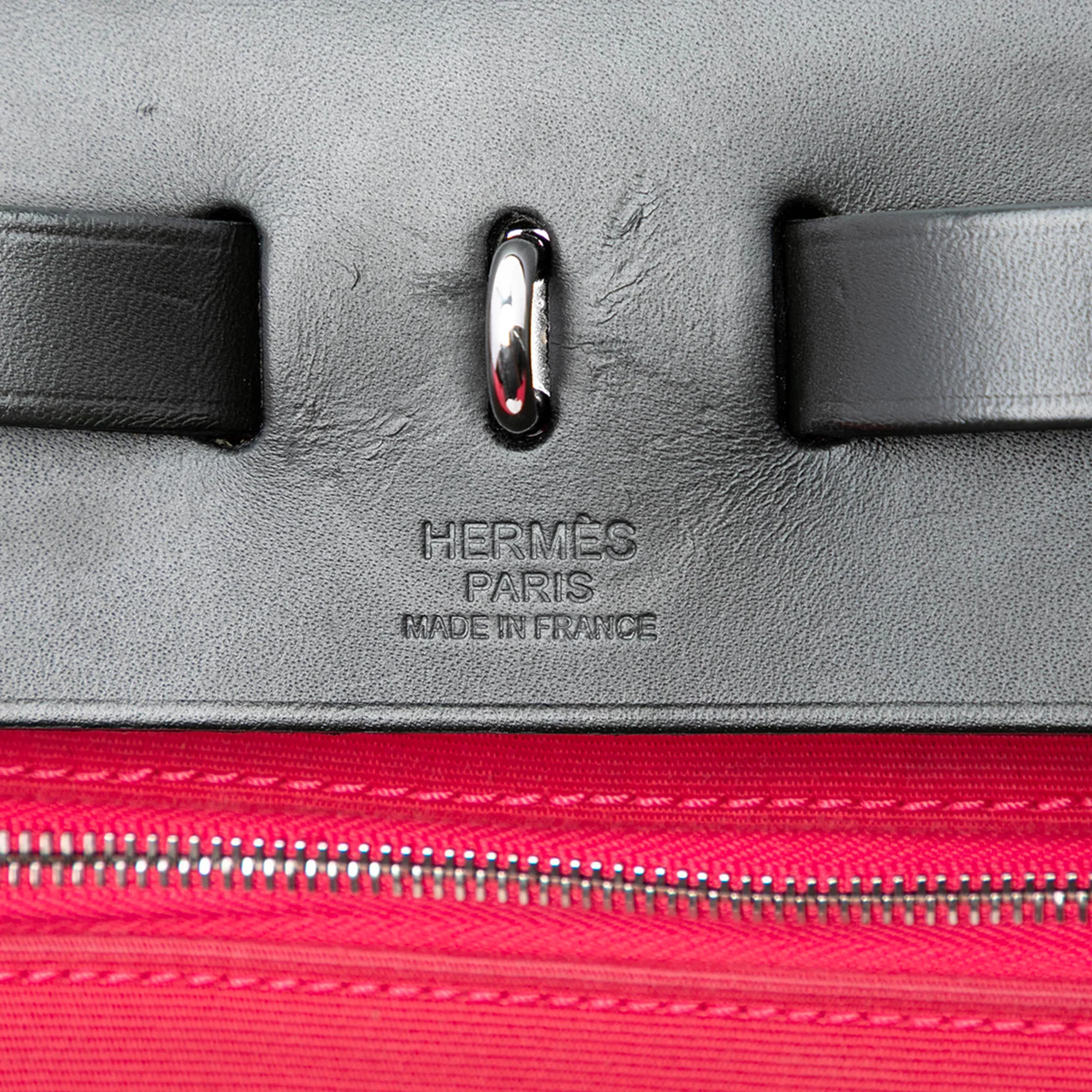 Herbag Zip Leather and Toile 31 - Image 5