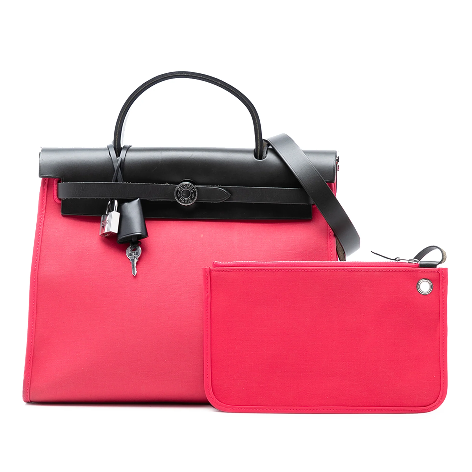 Herbag Zip Leather and Toile 31 - Image 8