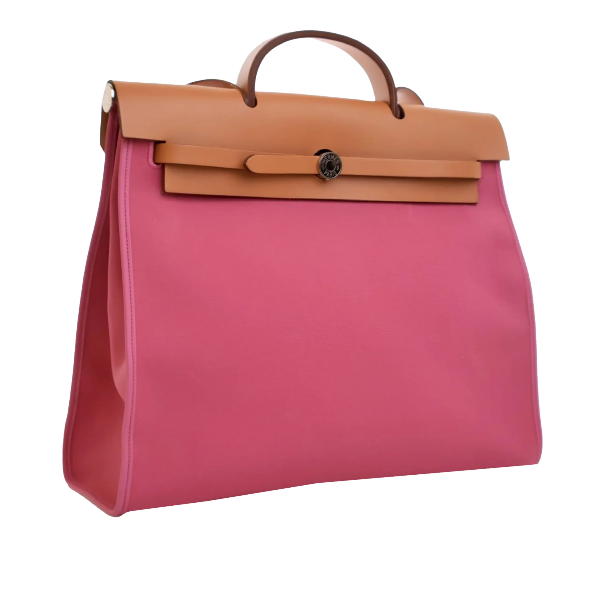 Herbag Zip Leather and Toile 39 - Image 2