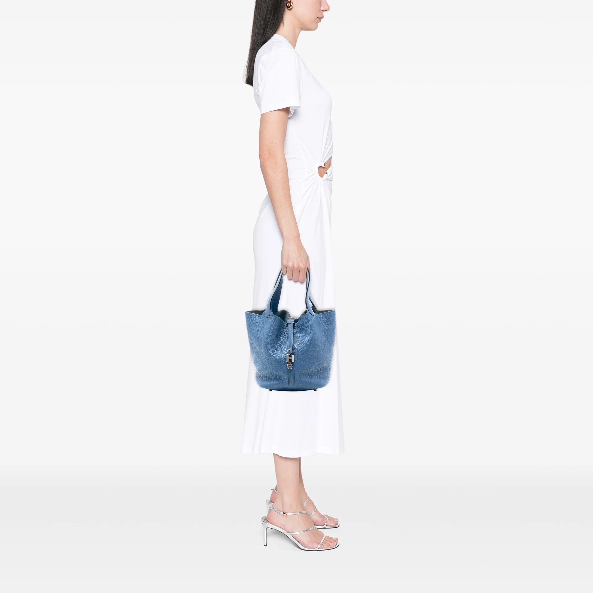 Picotin Lock Bag Clemence MM - Image 7