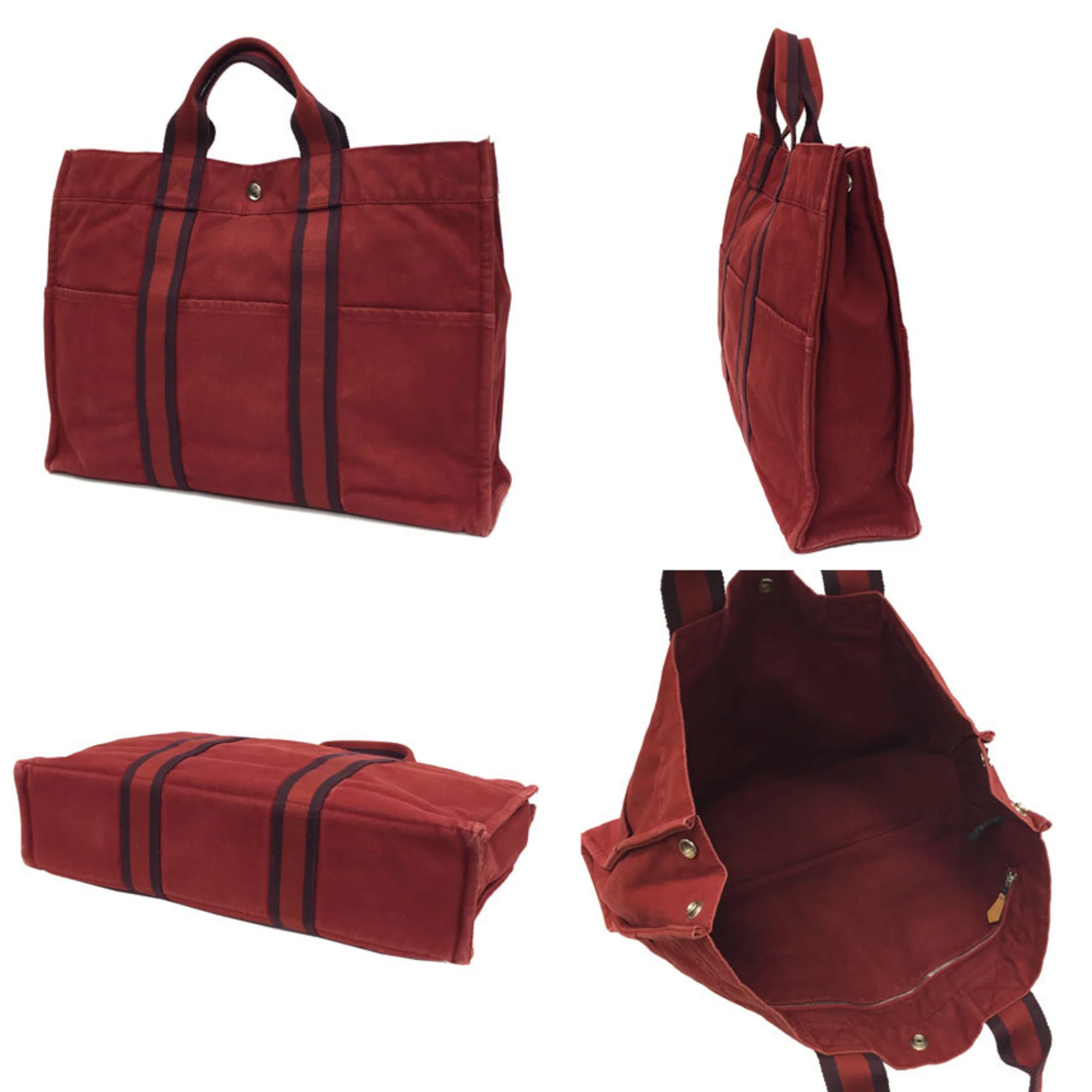 Sac Harnais Tote Toile and Leather MM - Image 2
