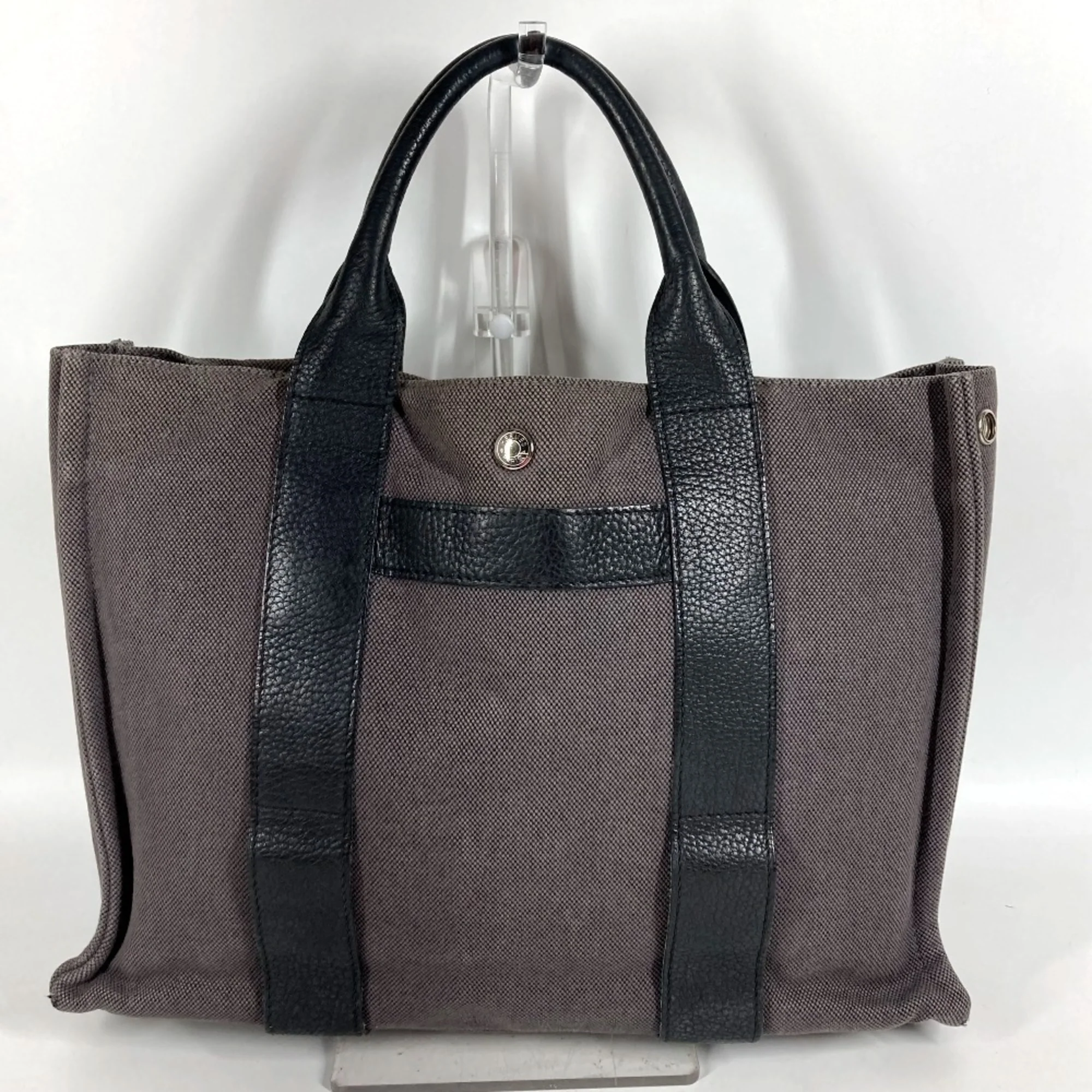 Sac Harnais Tote Toile and Leather MM