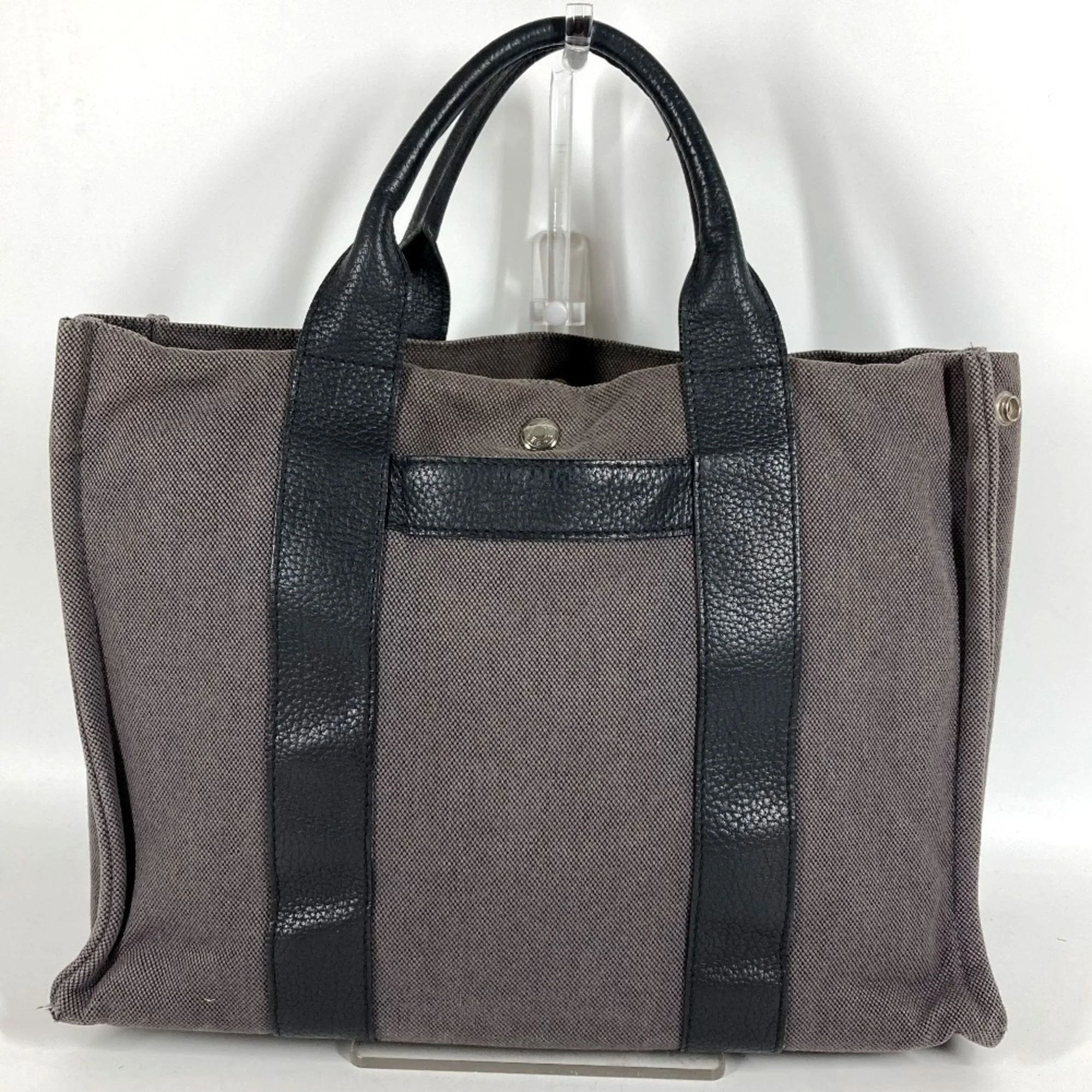 Sac Harnais Tote Toile and Leather MM - Image 2