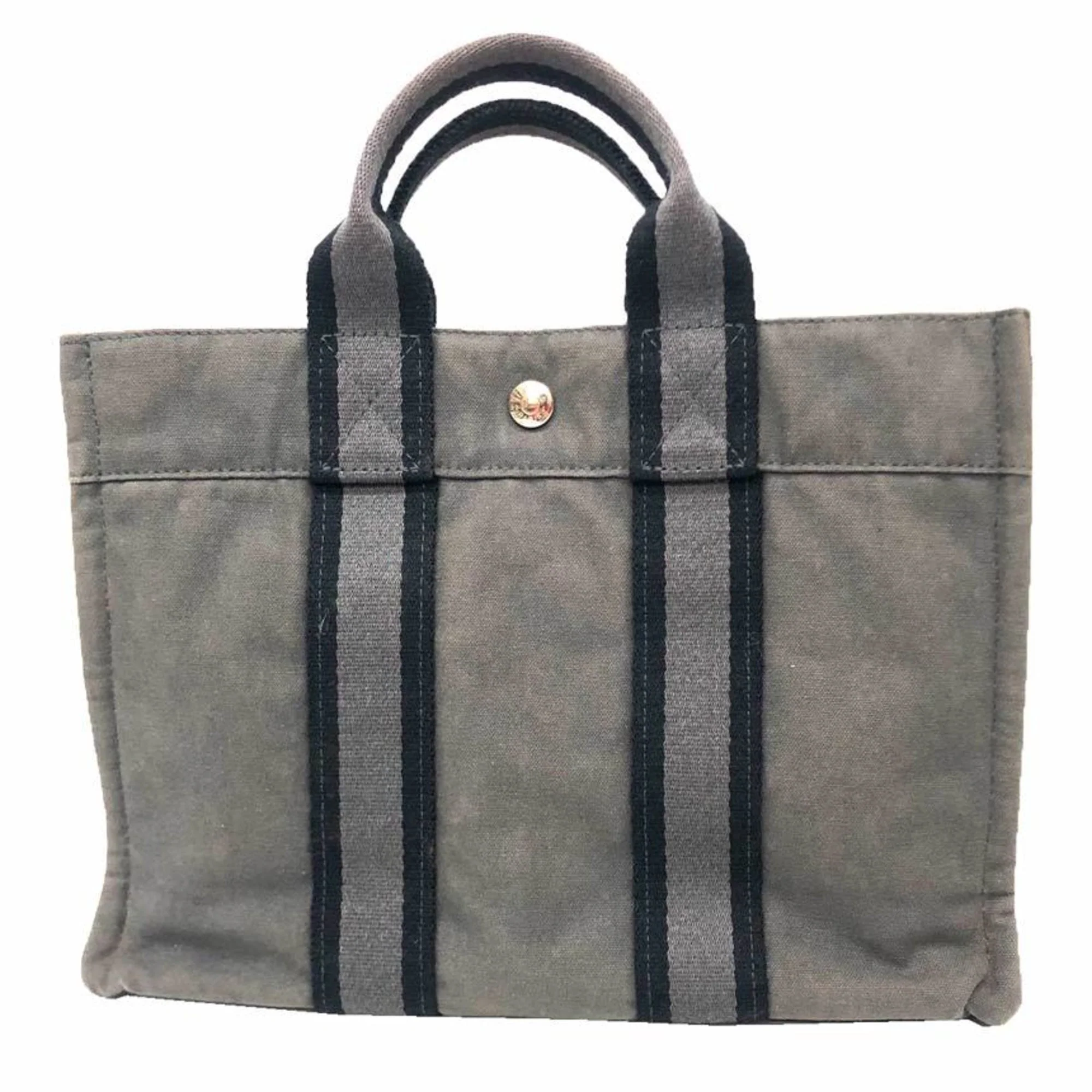 Sac Harnais Tote Toile and Leather PM
