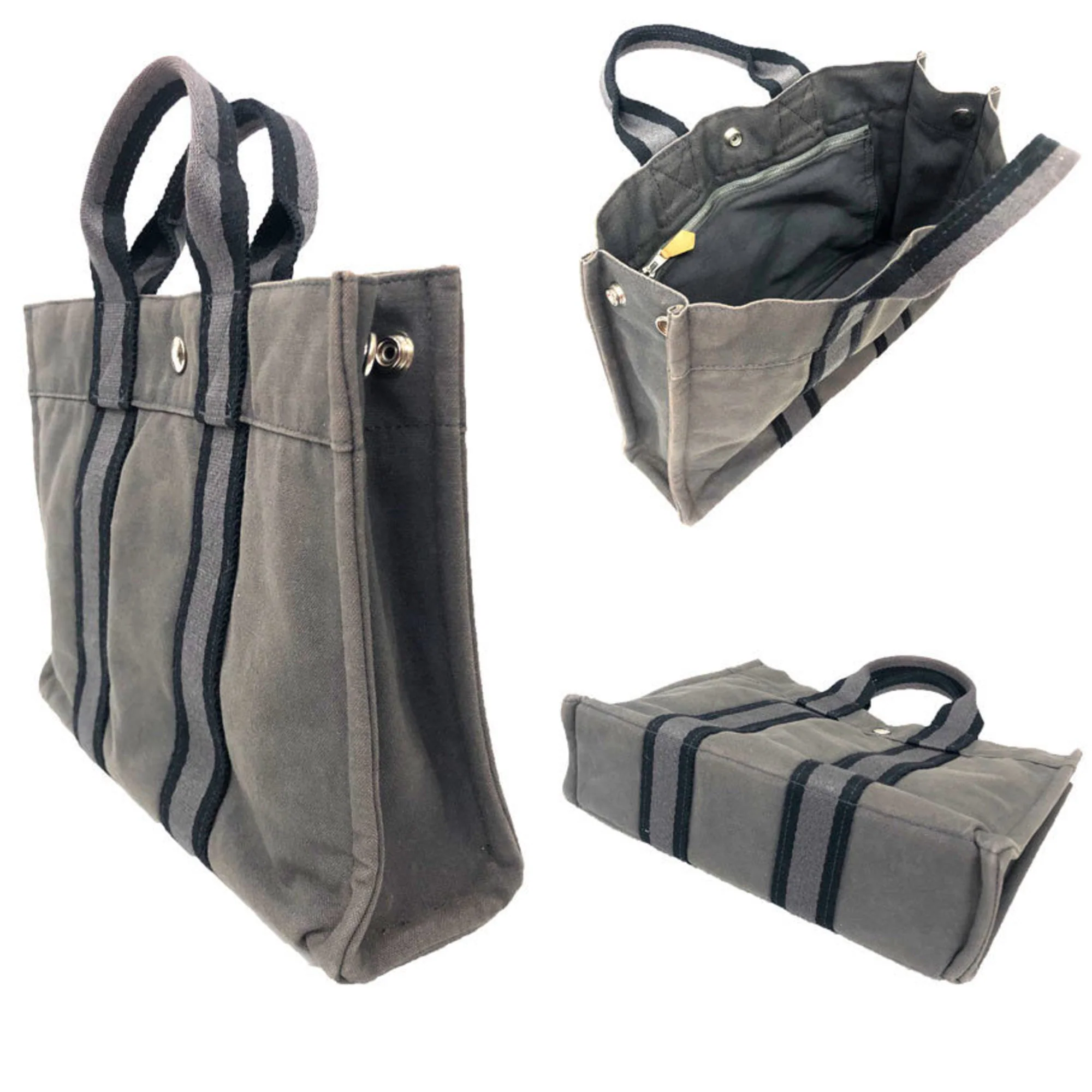 Sac Harnais Tote Toile and Leather PM - Image 2