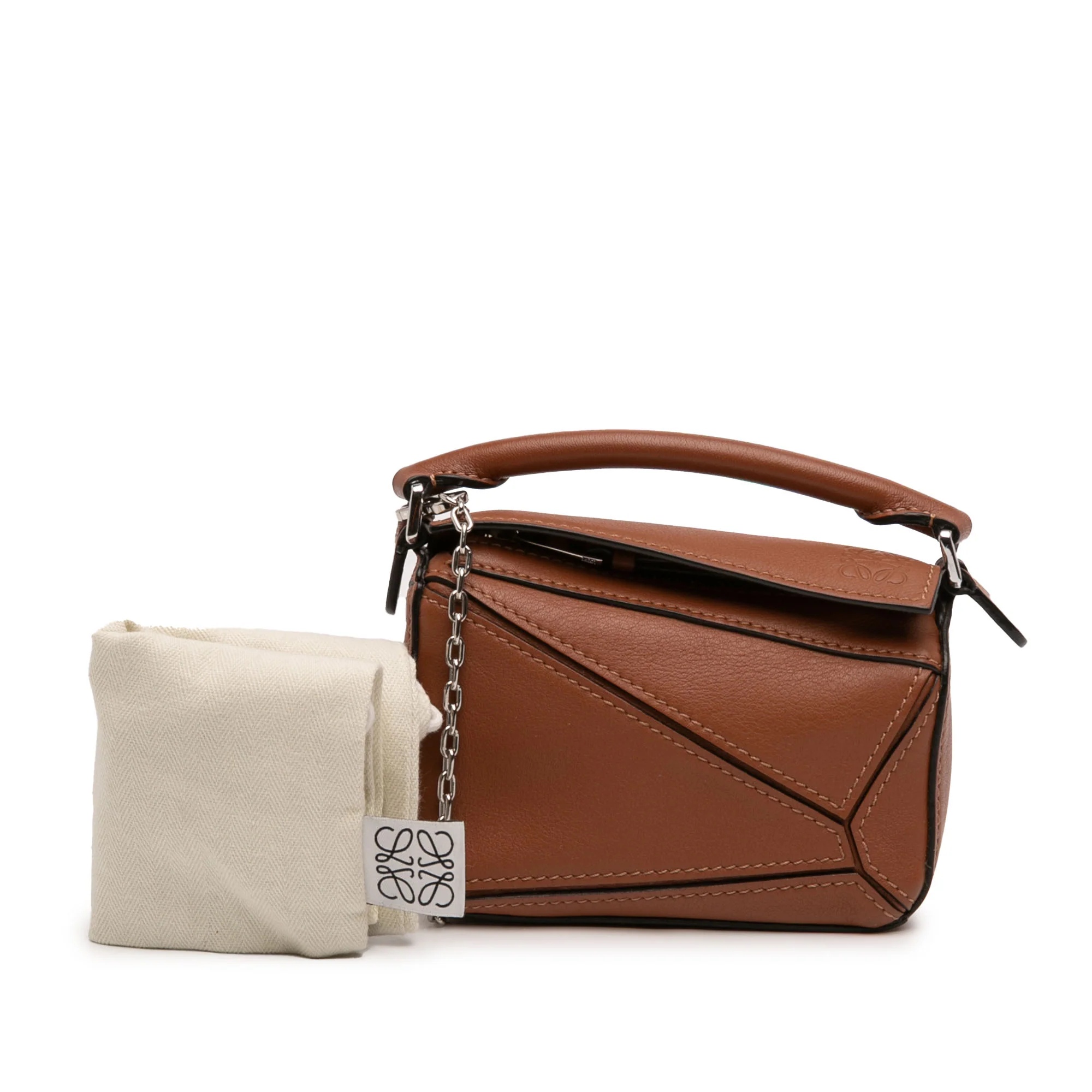 Puzzle Bag Leather Mini - Image 9