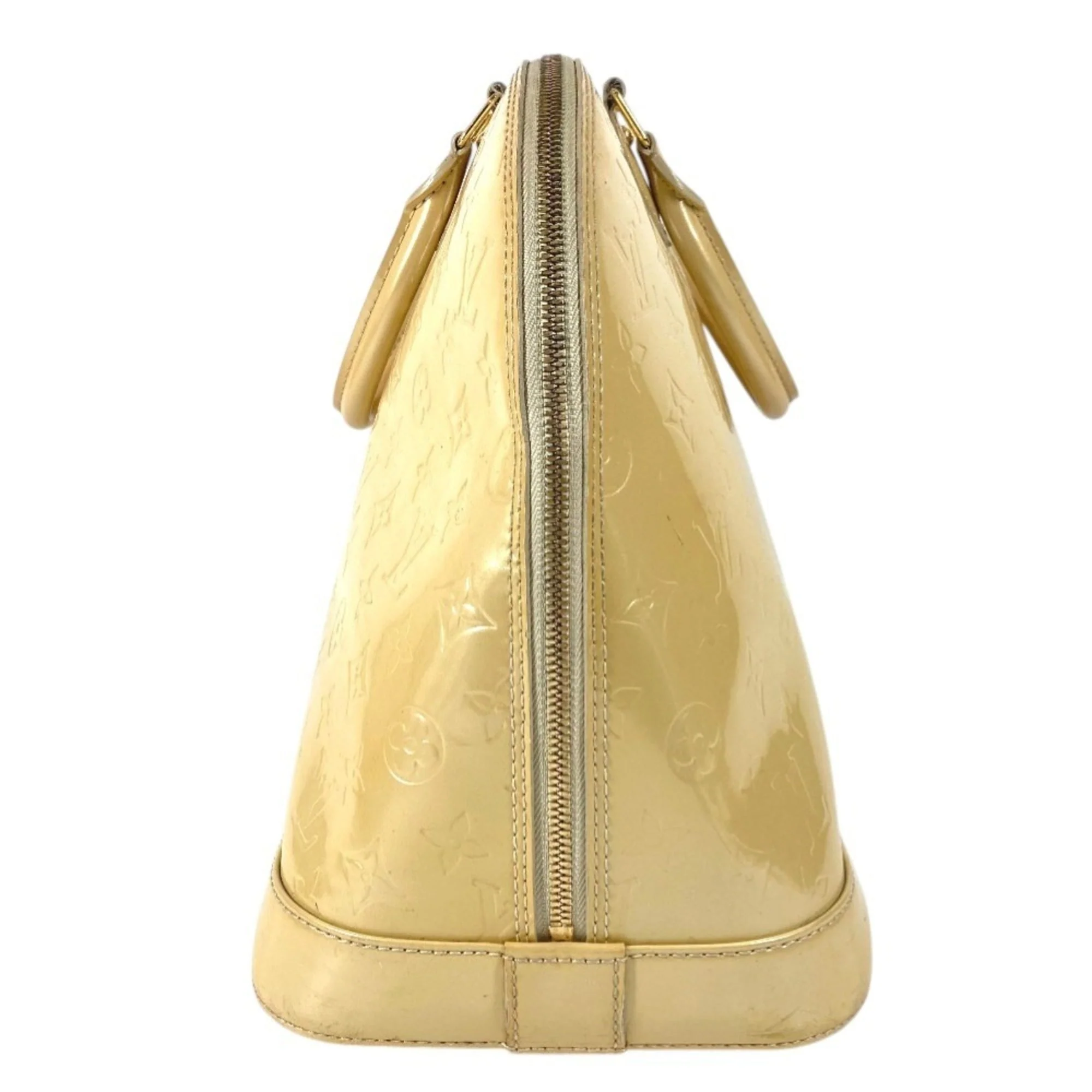 Alma Handbag Monogram Vernis GM - Image 3