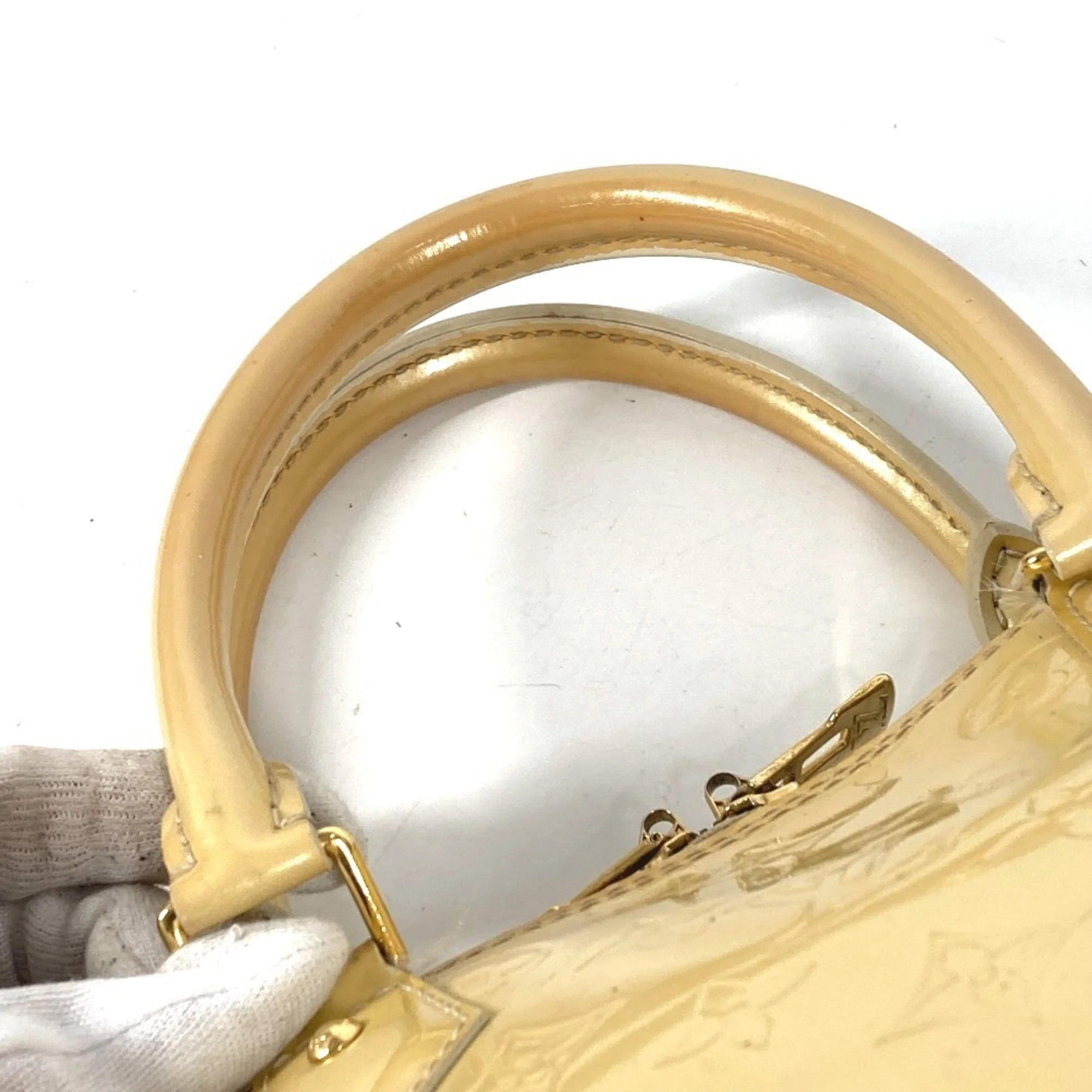 Alma Handbag Monogram Vernis GM - Image 9