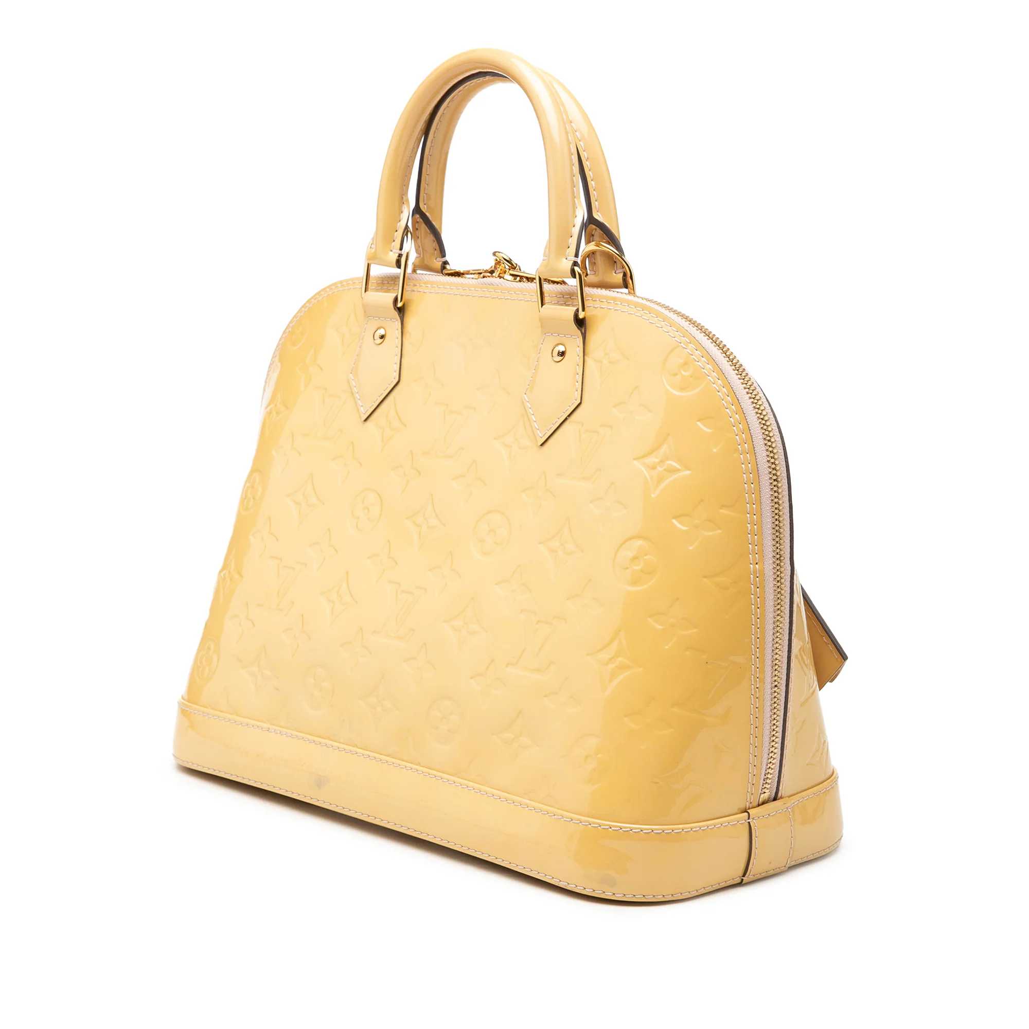 Alma Handbag Monogram Vernis PM - Image 2