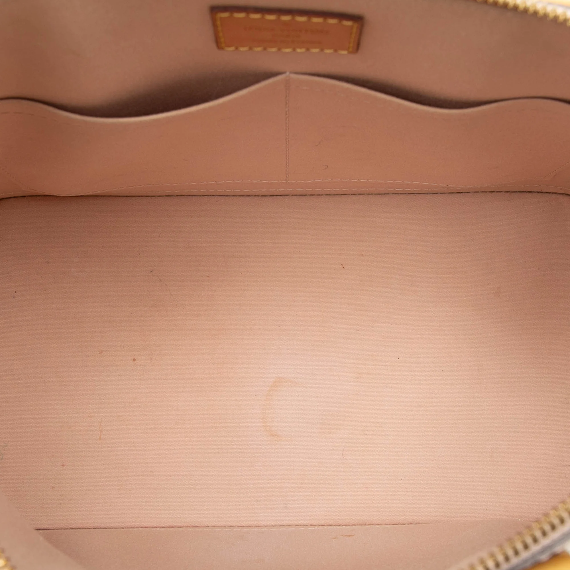 Alma Handbag Monogram Vernis PM - Image 4