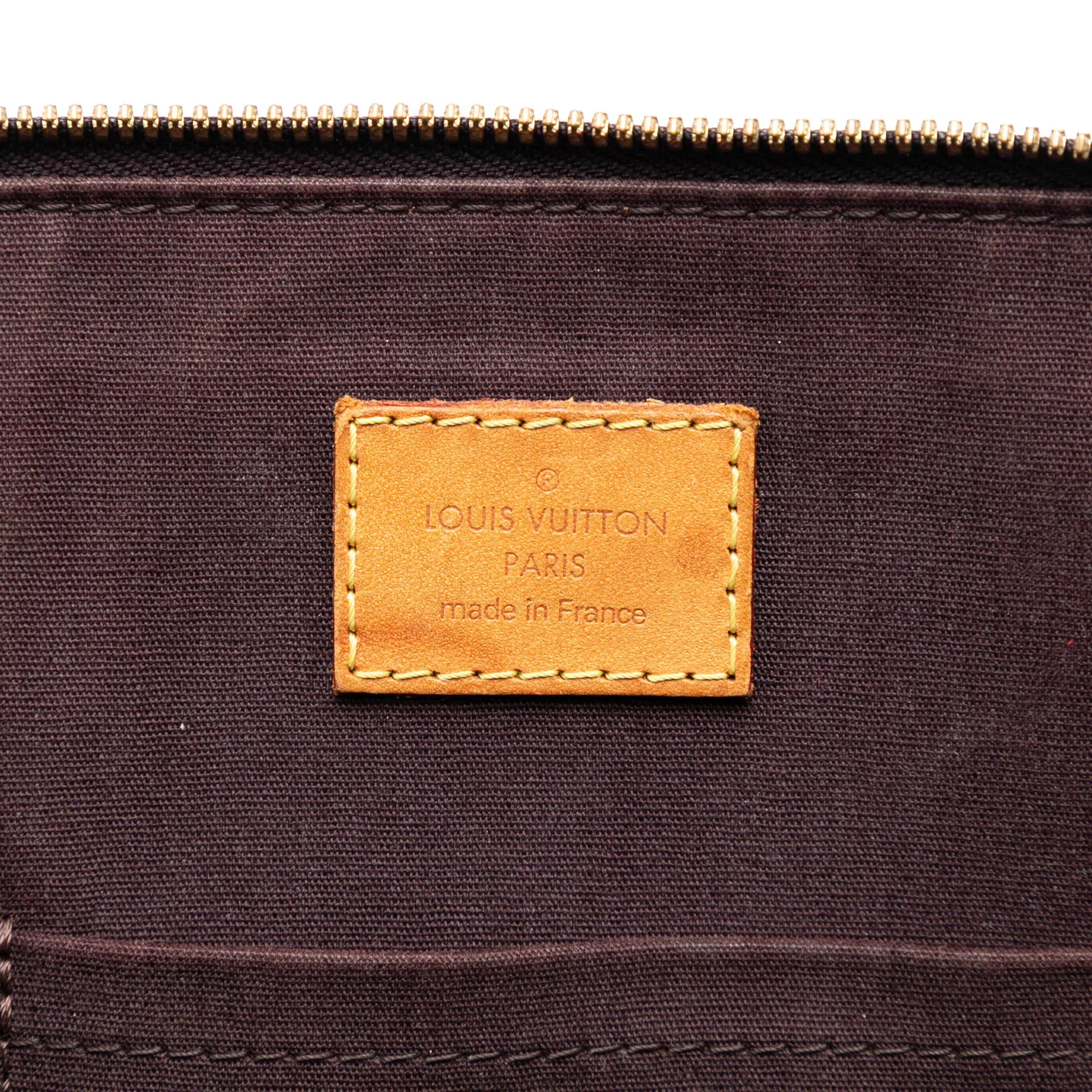 Alma Handbag Monogram Vernis PM - Image 5